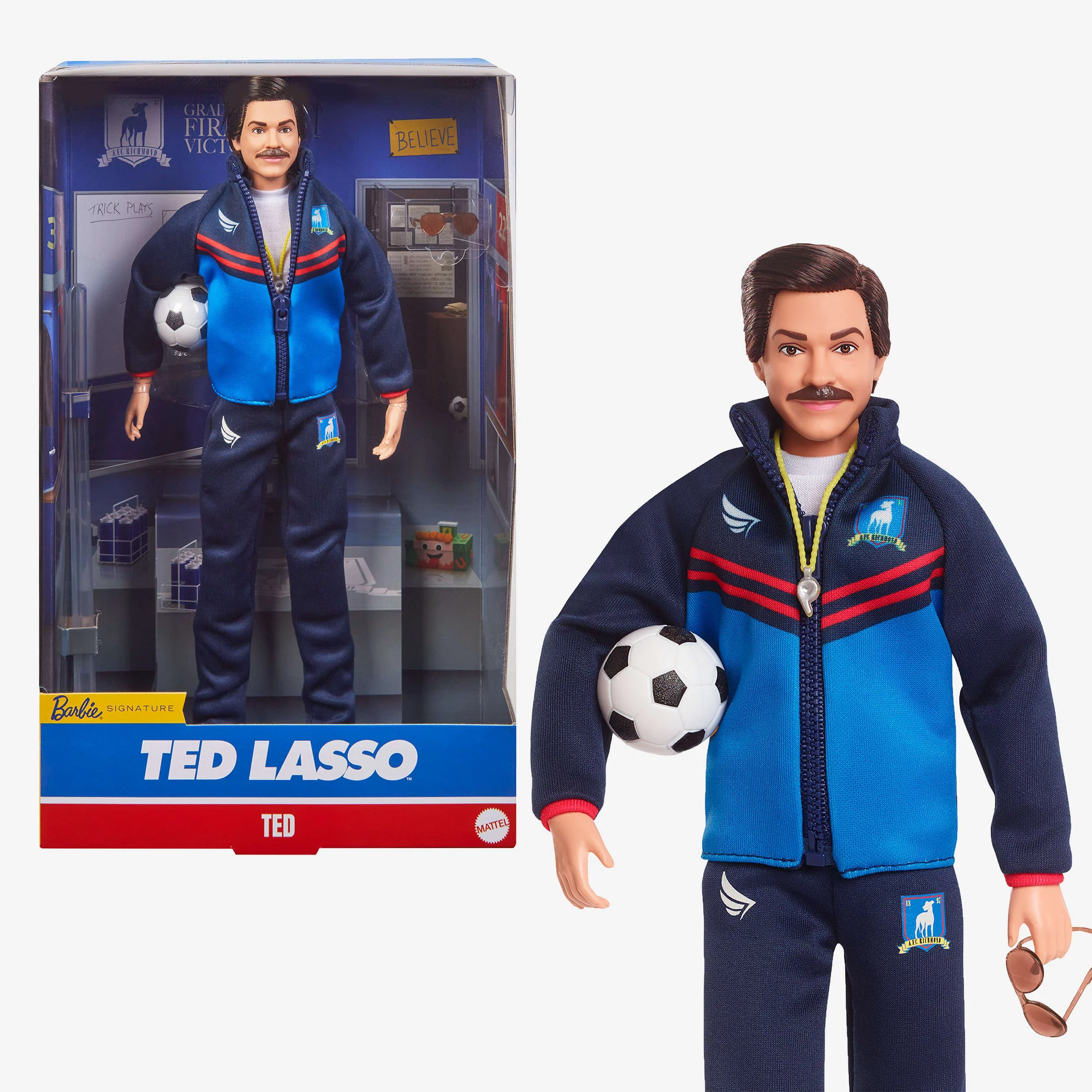 Barbie – Poupée Barbie Ted Lasso - Image 13