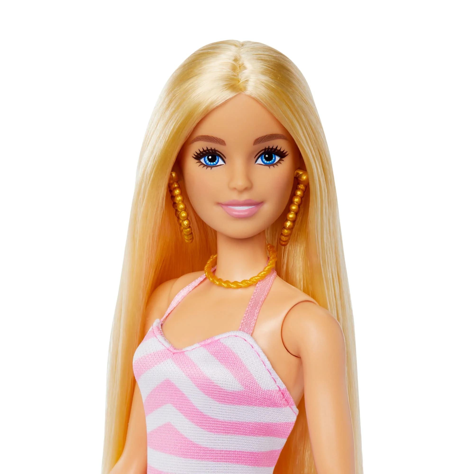 Barbie - Poupée Blonde Avec Maillot De Bain Et Accessoires De Plage - Image 3