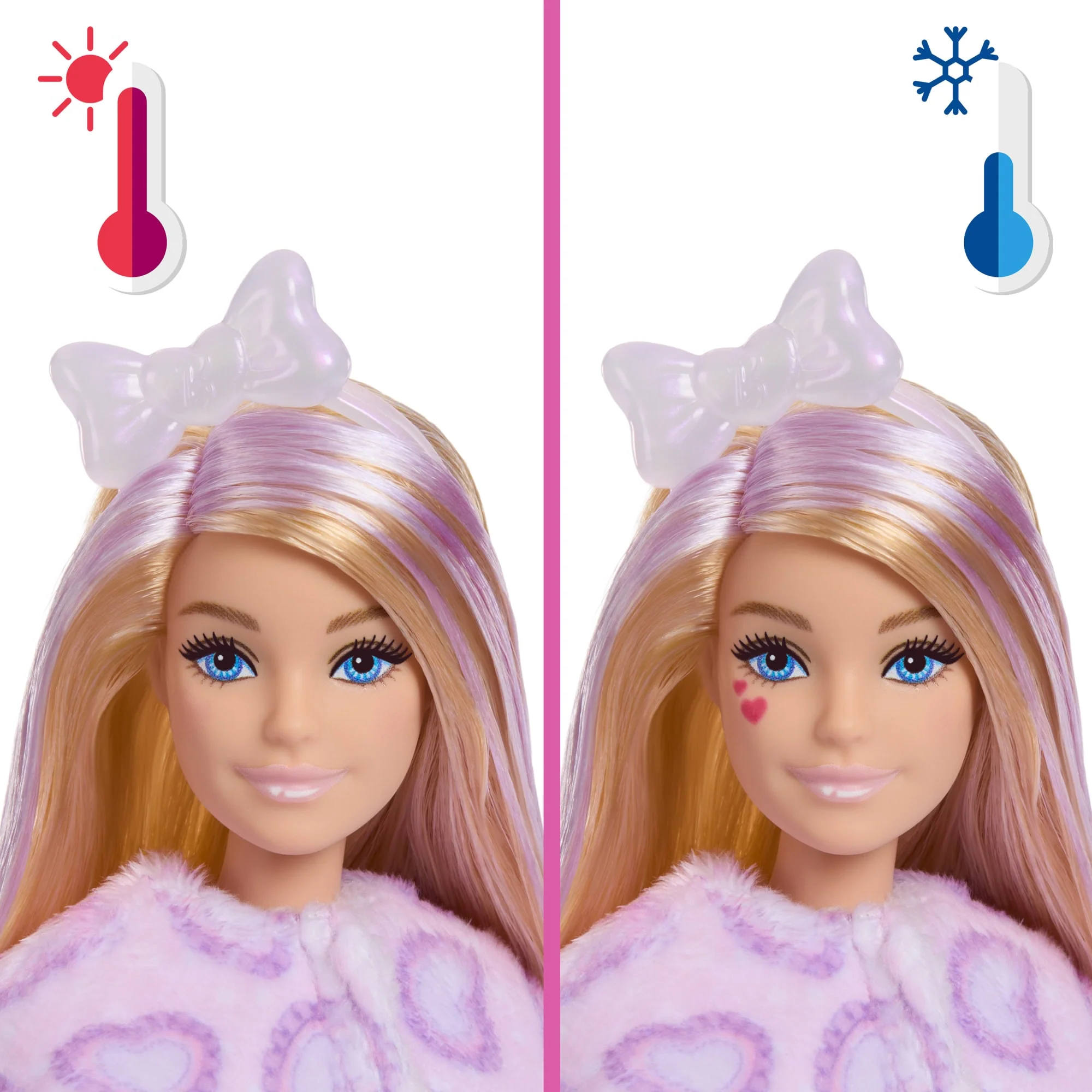 Barbie-Poupée Barbie Cutie Reveal Série Bisounours-Chaton - Image 3