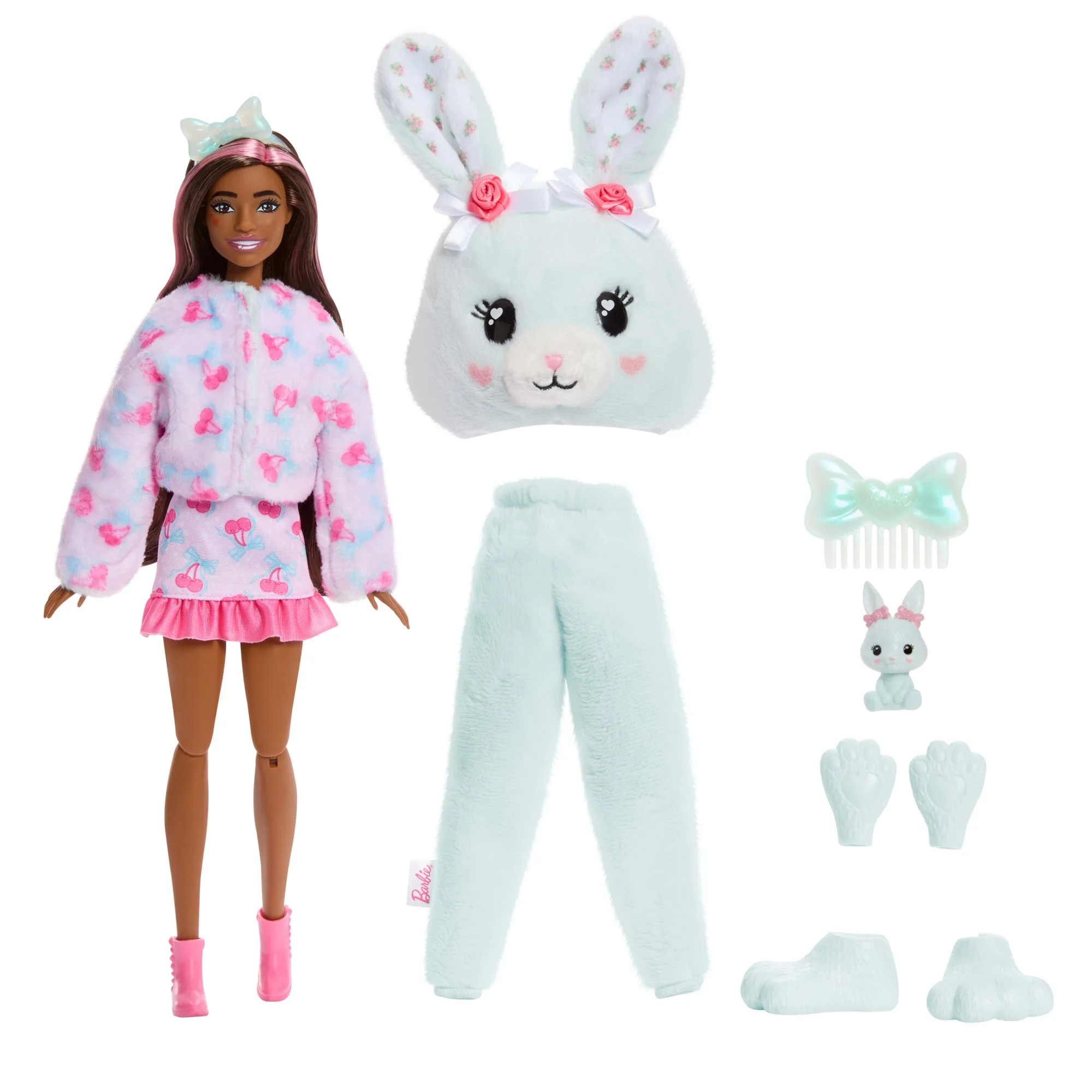 Barbie-Poupée Barbie Cutie Reveal Série Bisounours-Lapin - Image 6
