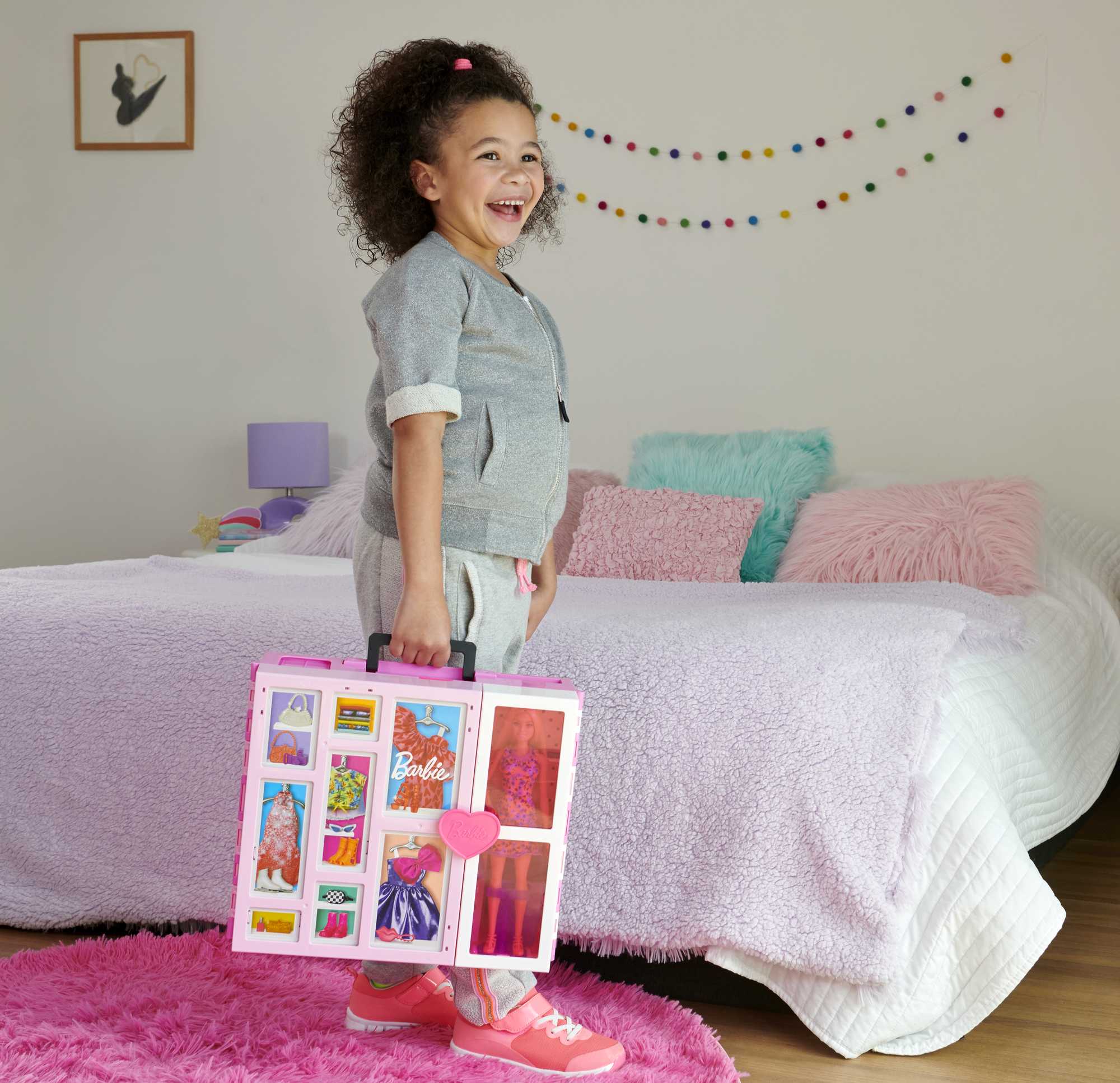 Barbie - Poupée Et Coffret Dressing Deluxe - Poupée Mannequin - 3 Ans Et + - Image 2