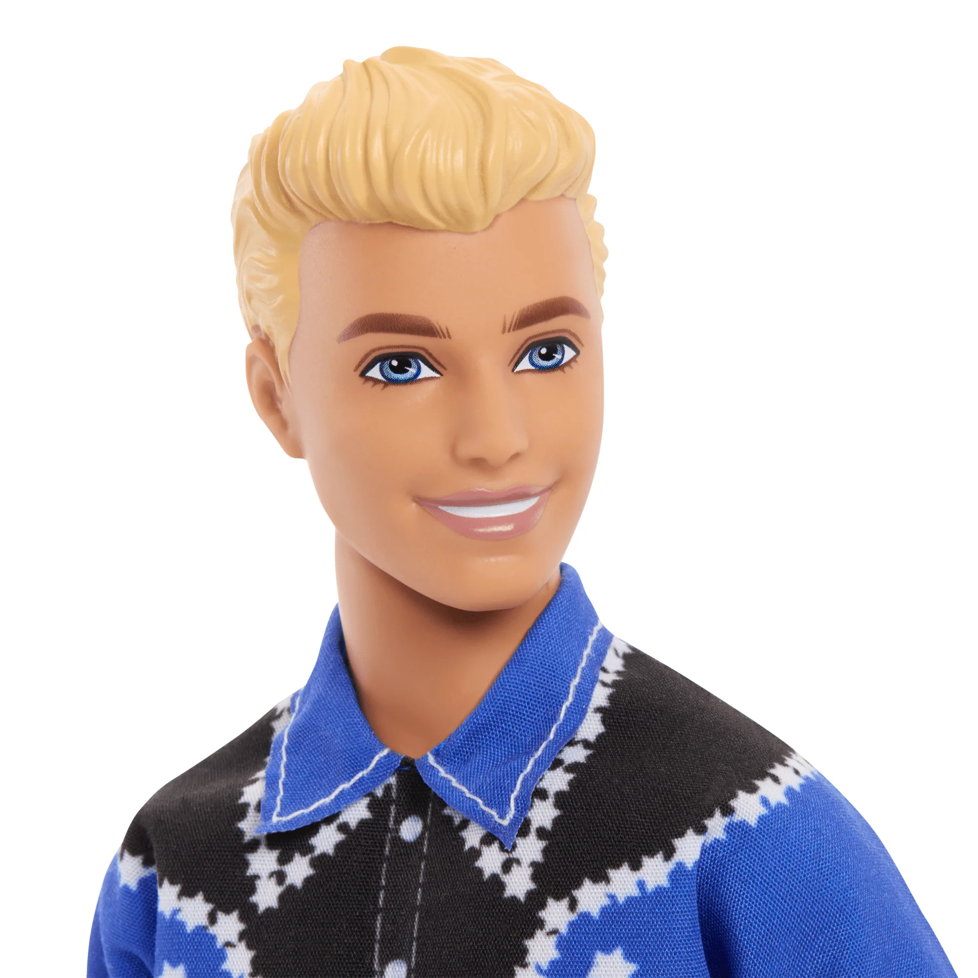 Barbie-Fashionistas-Poupée Ken Blond Look Western - Image 4