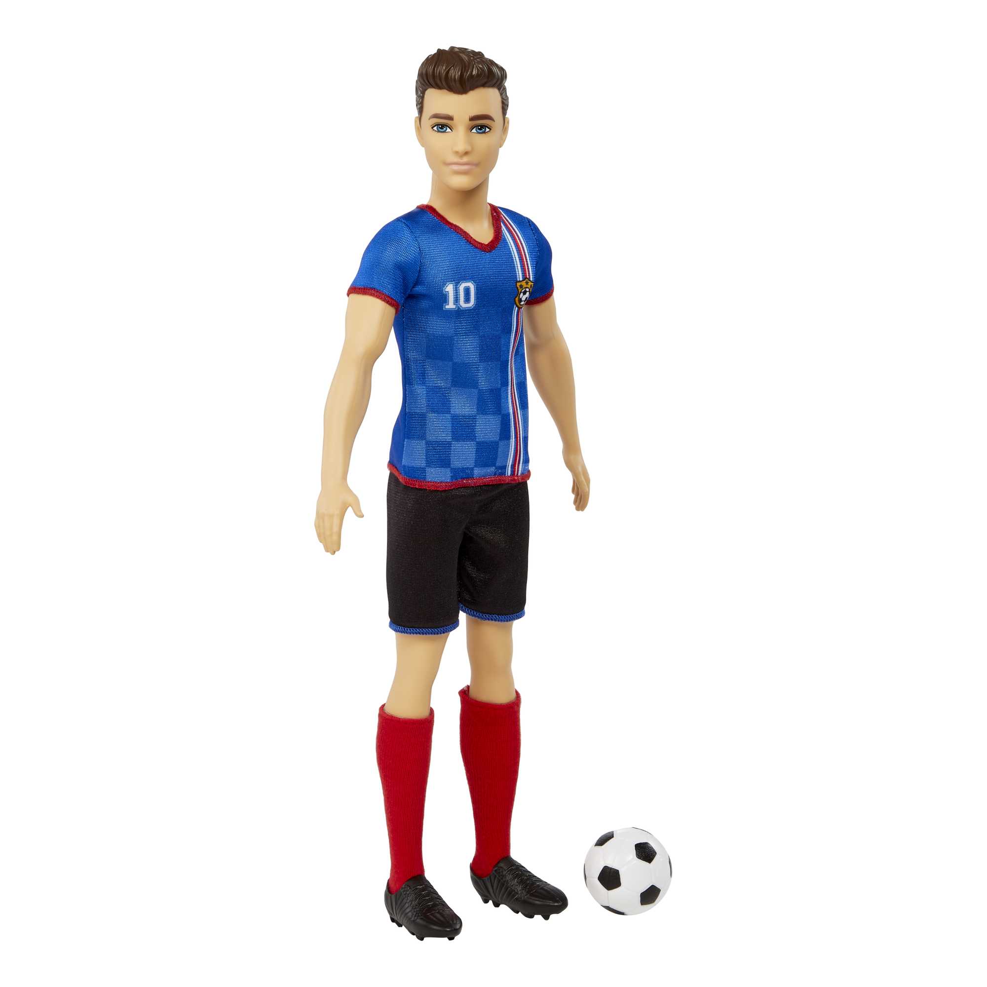 Barbie-Poupée Ken Footballeur, Cheveux Courts, N° 10, Dès 3 Ans - Image 3