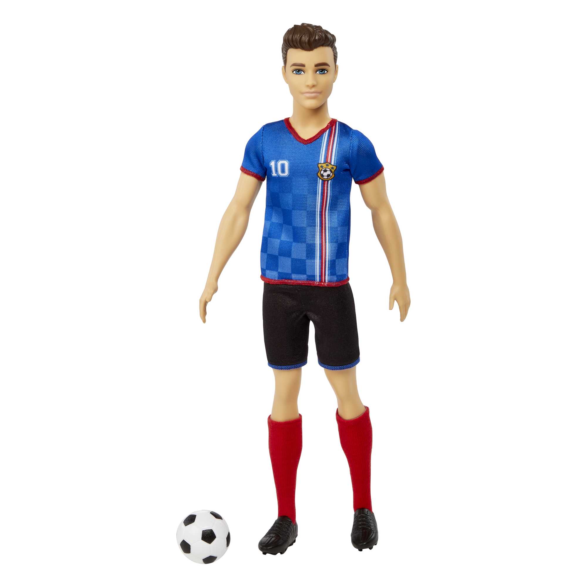 Barbie-Poupée Ken Footballeur, Cheveux Courts, N° 10, Dès 3 Ans - Image 4