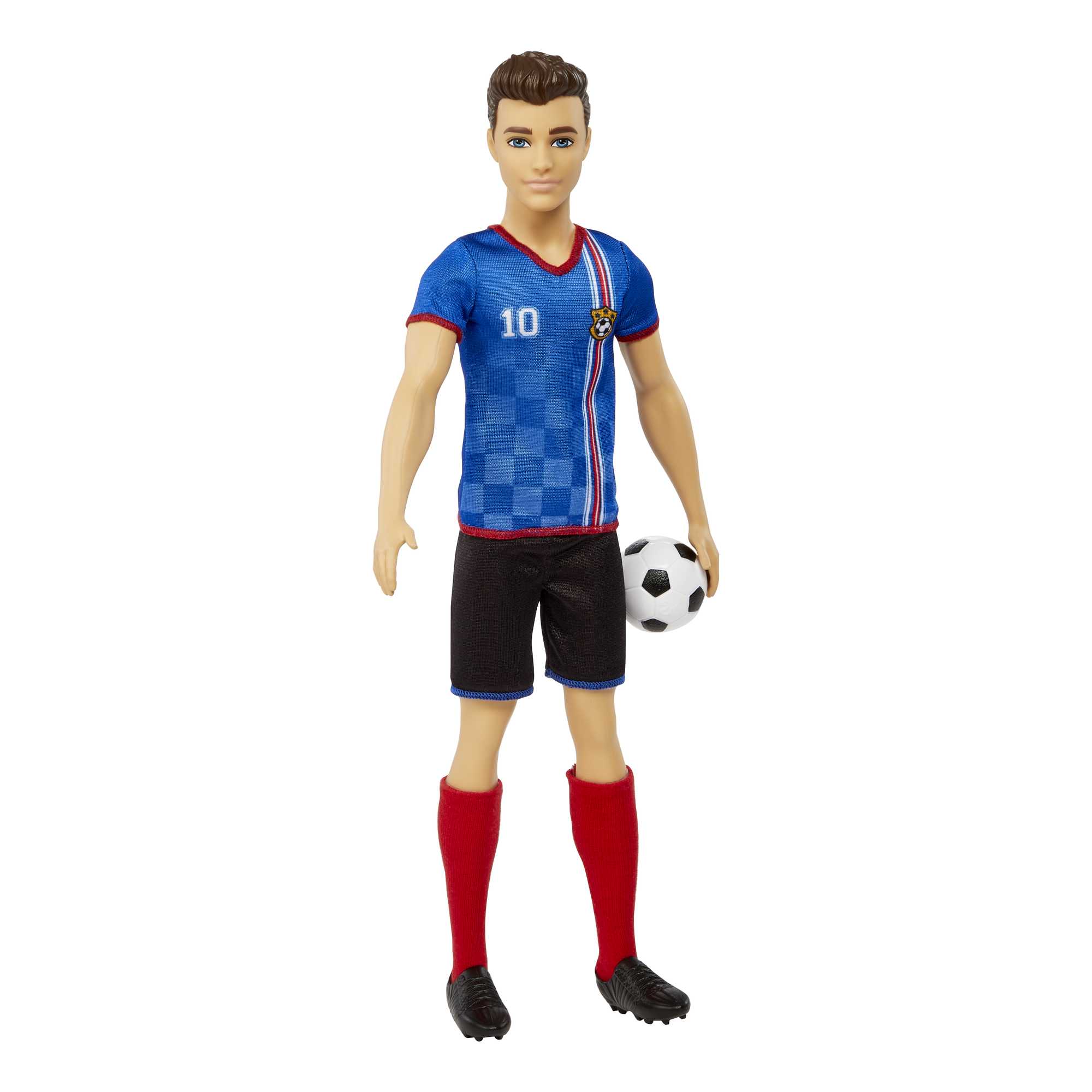Barbie-Poupée Ken Footballeur, Cheveux Courts, N° 10, Dès 3 Ans - Image 5