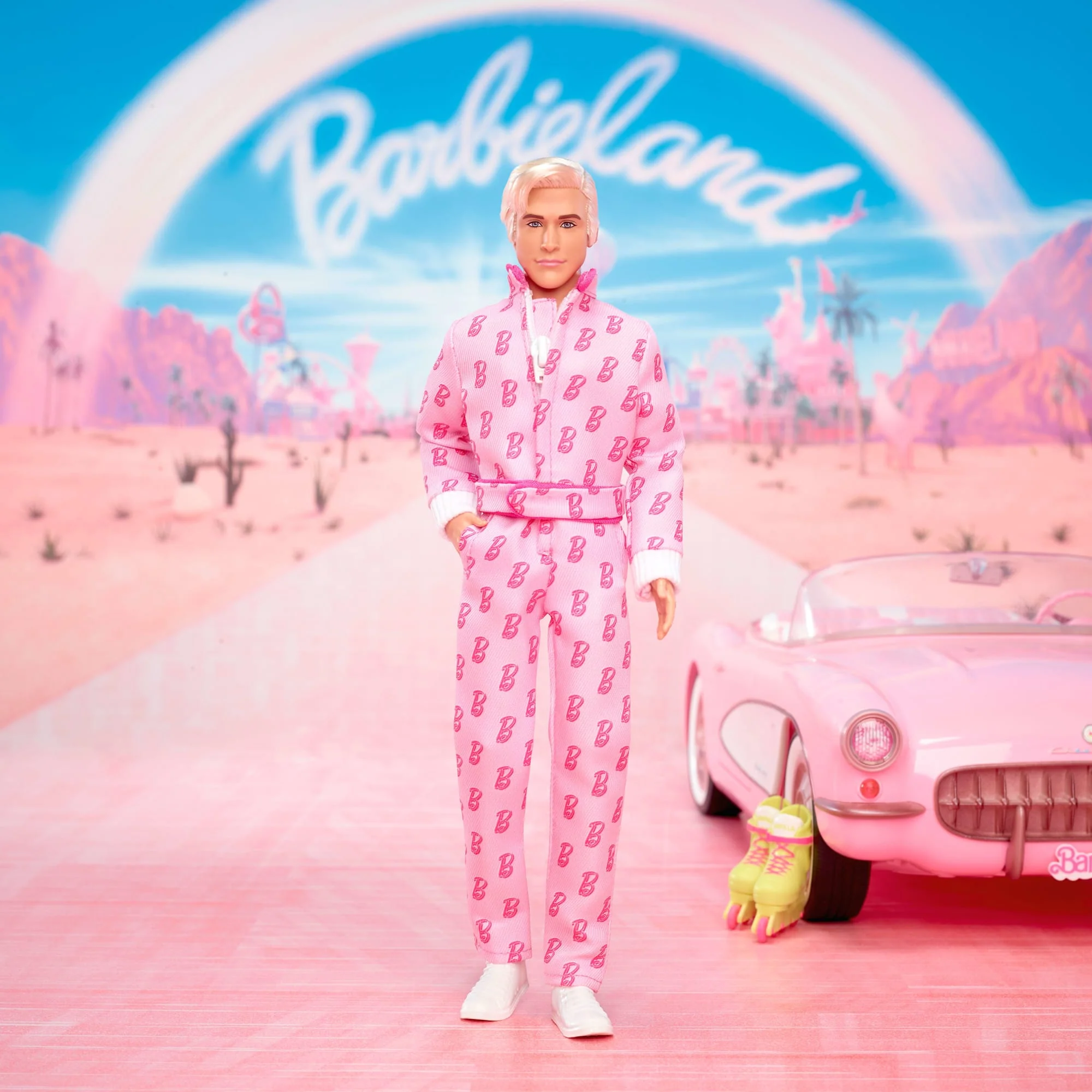 Barbie-Poupée Ken-Poupée Inspirée Du Film Avec Combinaison Rose - Image 3