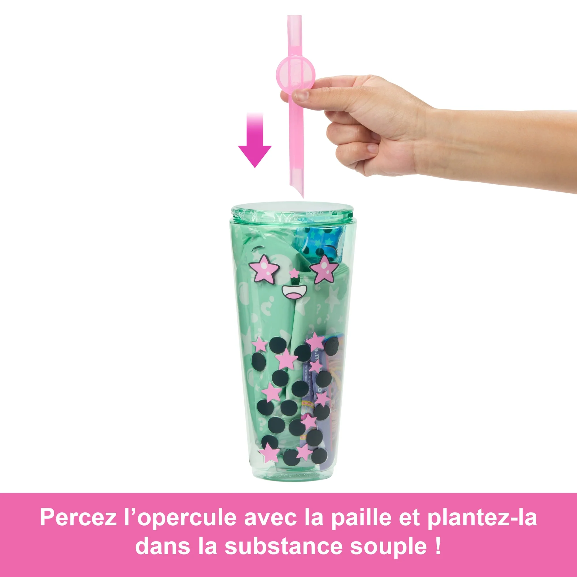 Barbie-Pop Reveal-Poupée Parfumée Série Bubble Tea Avec Accessoires - Image 3