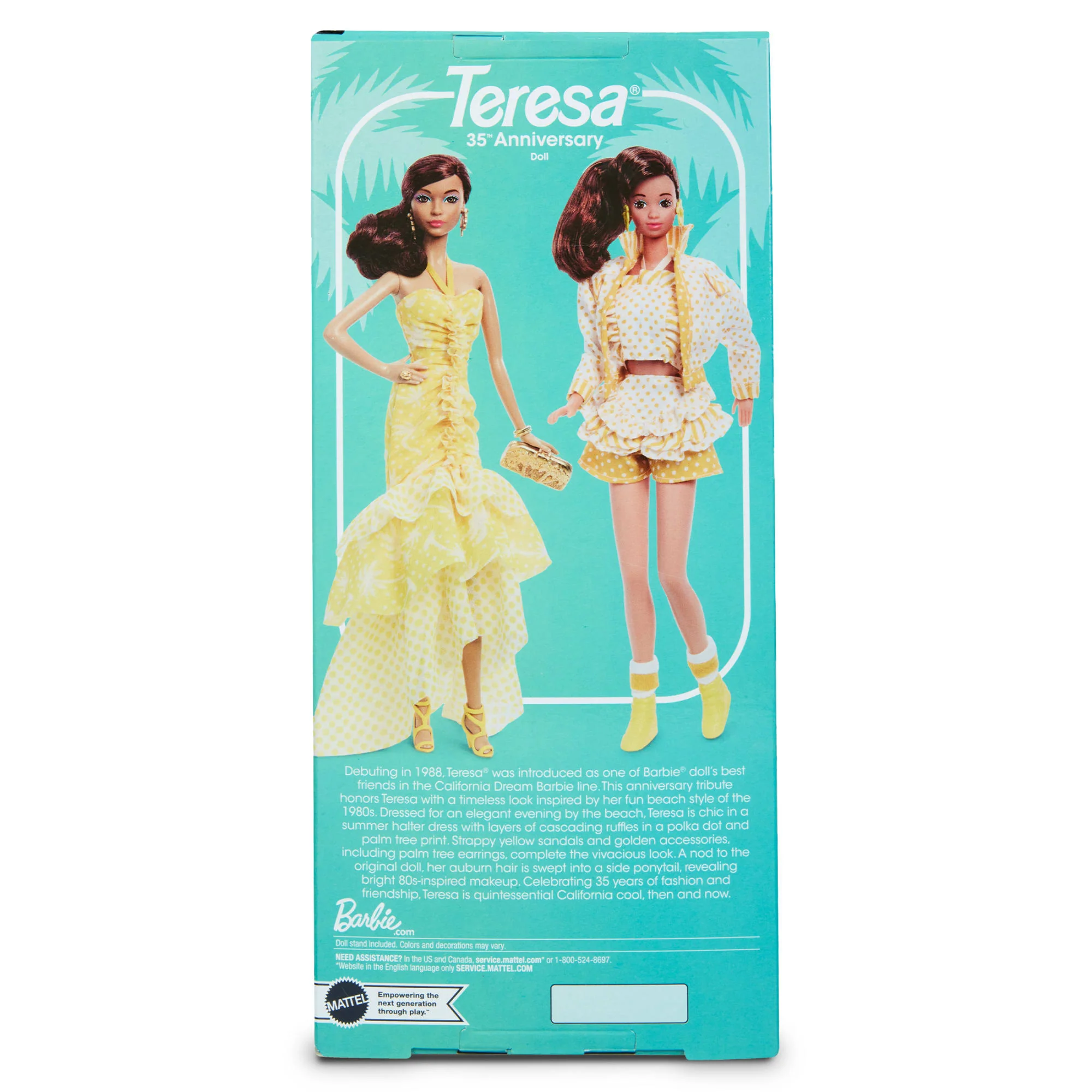 Barbie-Poupée Teresa 35Ème Anniversaire-Poupée À Collectionner - Image 11