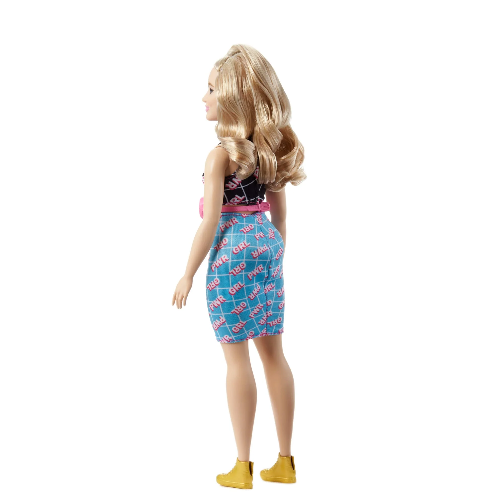 Barbie-Puppe, Kurvige Blondine Im Girl-Power-Outfit, Barbie Fashionistas - Image 5