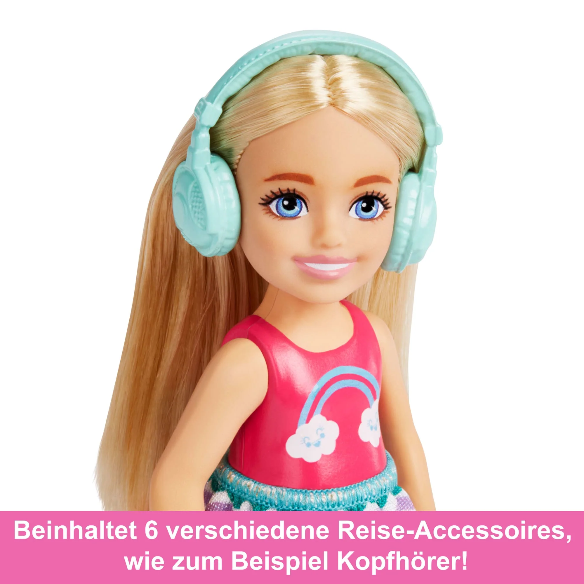 Barbie-Spielzeug, Chelsea-Puppe Und Accessoires, Reiseset Mit Hündchen - Image 4