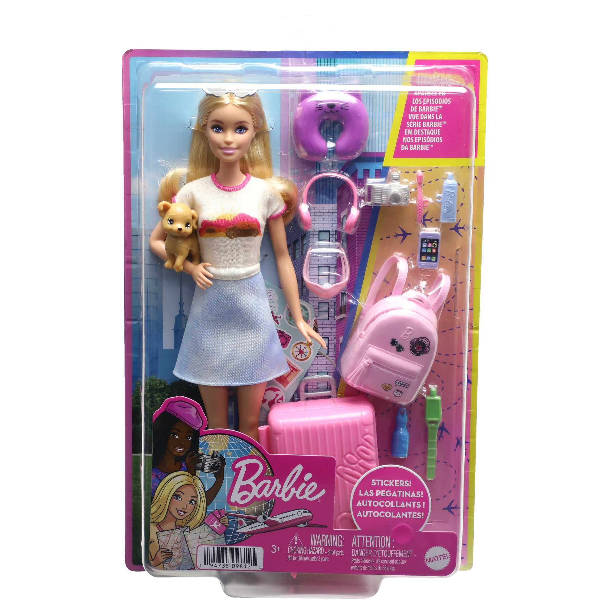 Barbie Reise-Puppe (Blond), Anziehpuppe Mit Hund & Urlaubs-Zubehör - Image 6