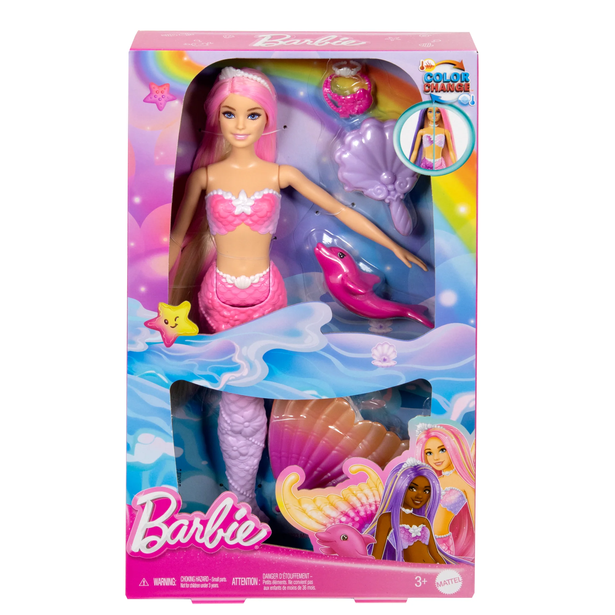Deniz Kızı Barbie 'Malibu'; Renk Değişimi Özelliği, Yunus Ve Aksesuarlar - Image 6