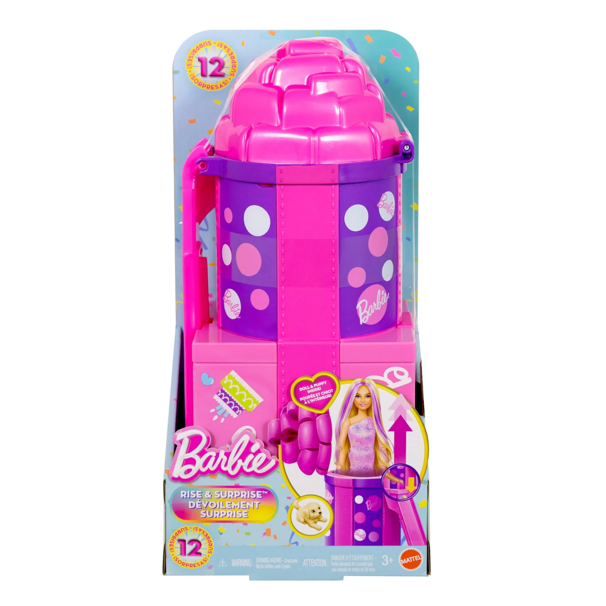 Barbie Rise & Surprise Minik DOStumun Doğum Günü Serisi Bebek Ve Aksesuarlar, Kaydırak Ve Sürprizler (Stiller Çeşitlilik Gösterebilir) - Image 6