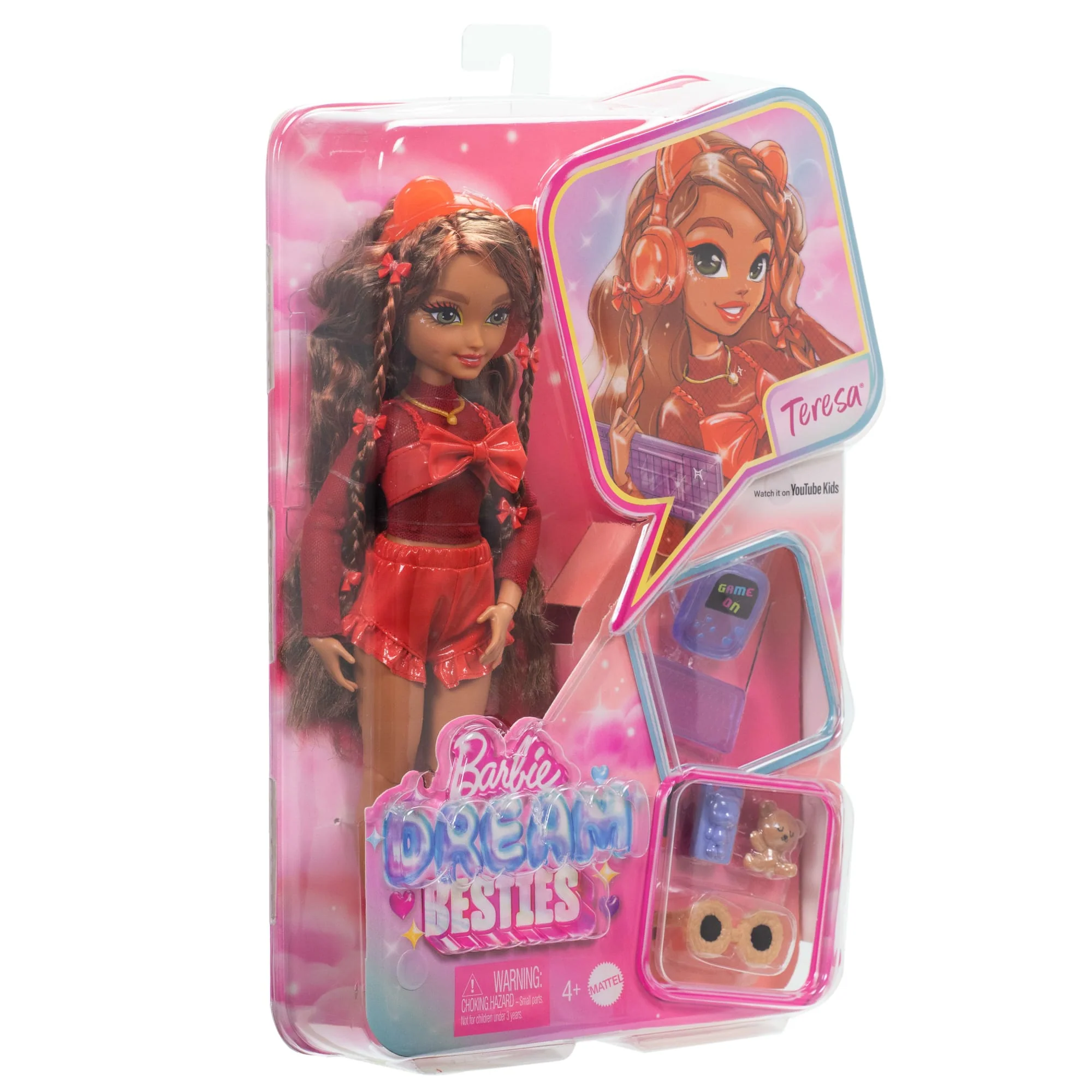 Barbie Rüya Arkadaşlar Teresa Bebek Ve Video Oyunu Temalı 10 Parça Aksesuar - Image 6