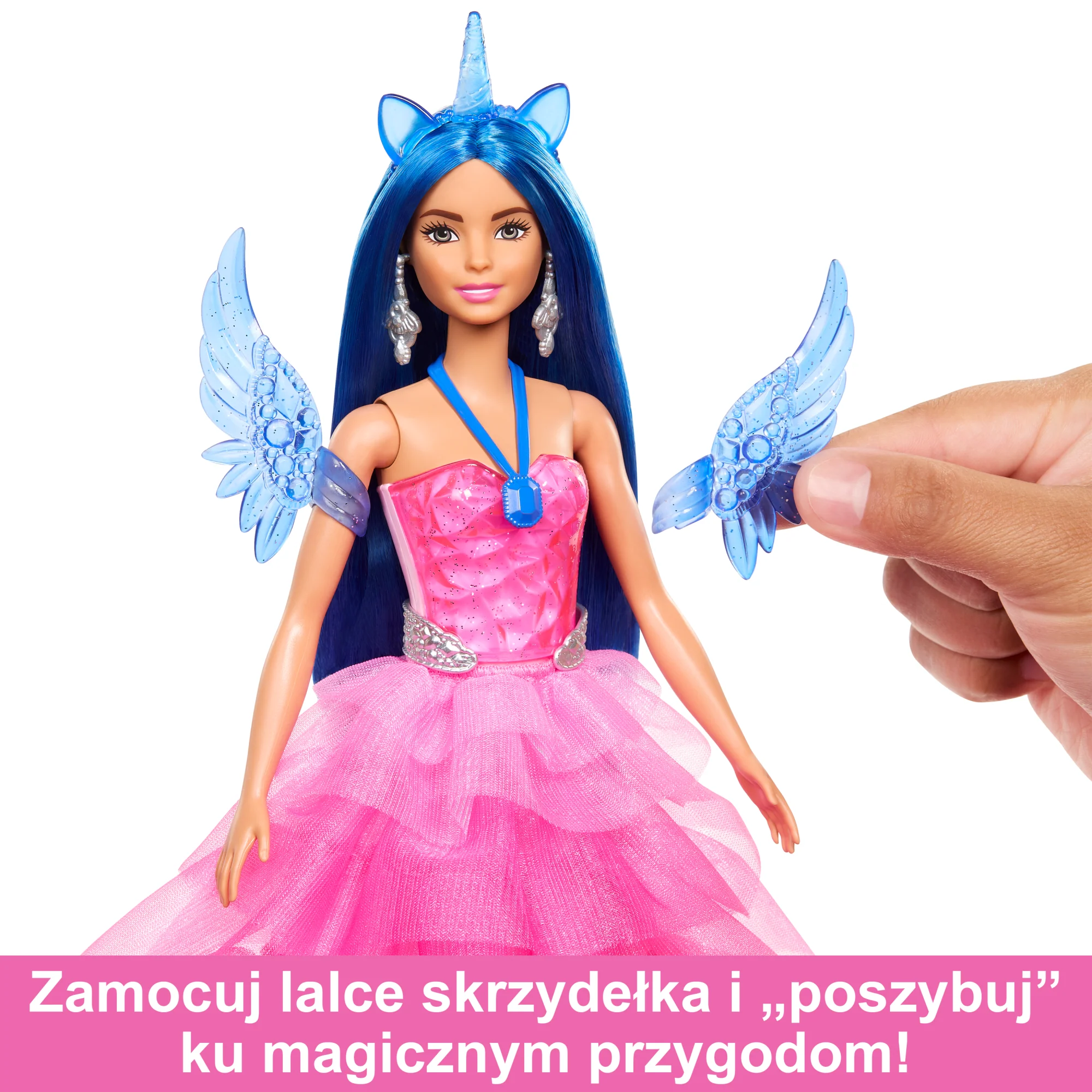 Barbie Sapphire Skrzydlaty jednorożec Lalka 65 rocznica - Image 3