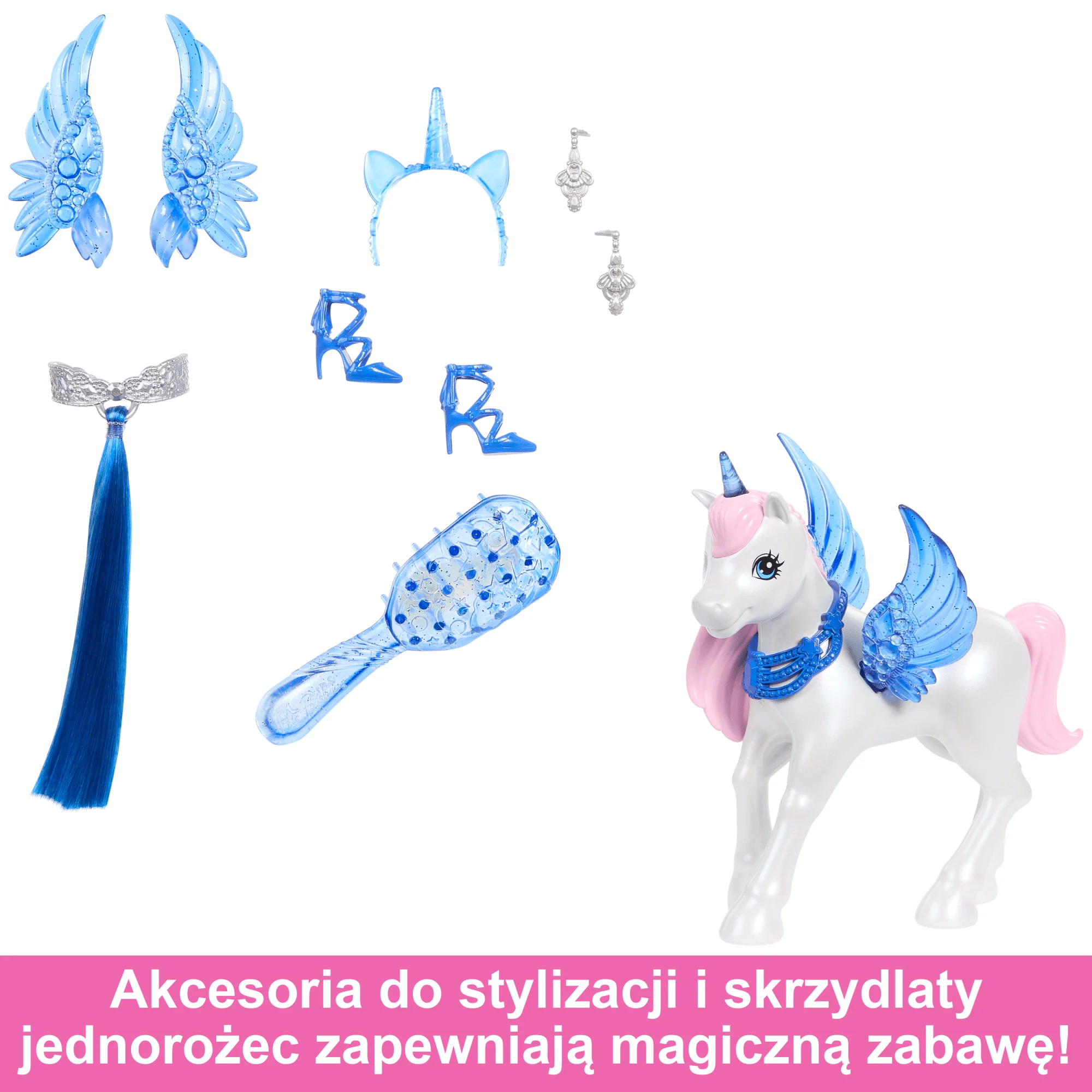 Barbie Sapphire Skrzydlaty jednorożec Lalka 65 rocznica - Image 5