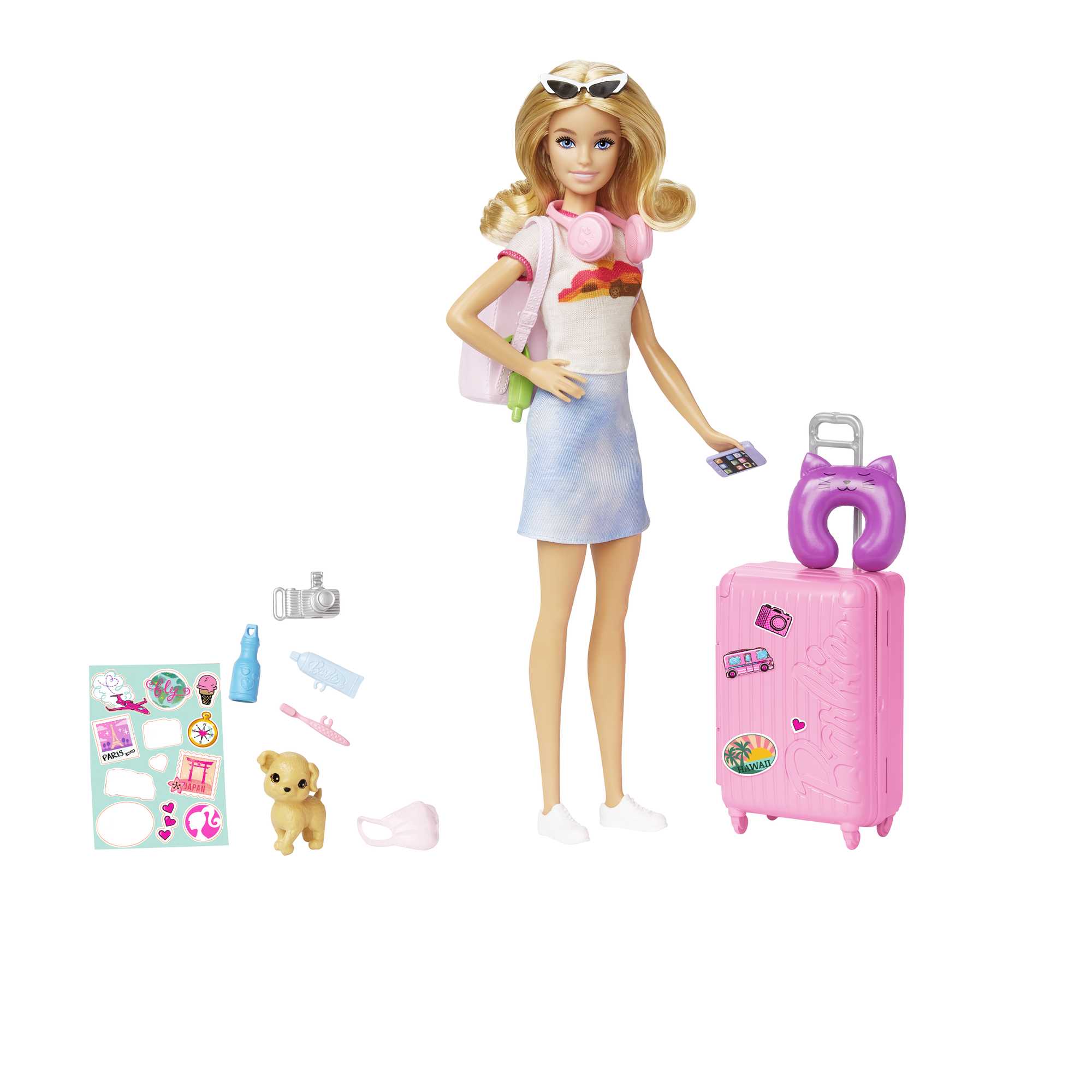 Barbie Bebek Ve Aksesuarları, Yavru Köpeğiyle Seyahat Seti - Image 3