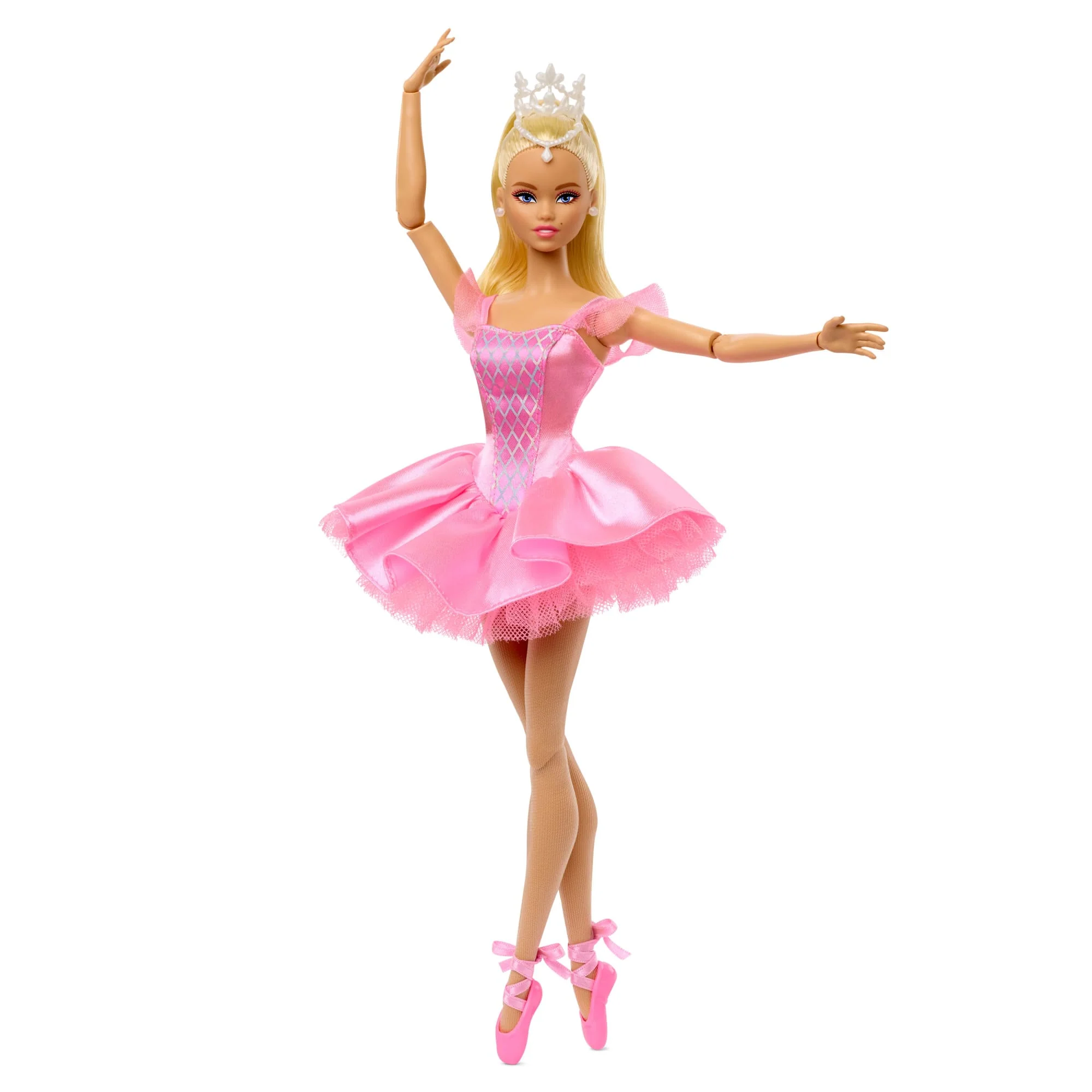 Barbie Signature Ballet Wishes Doll, Collectible Fashion Doll in Satiny, Pink Tutu - Image 2