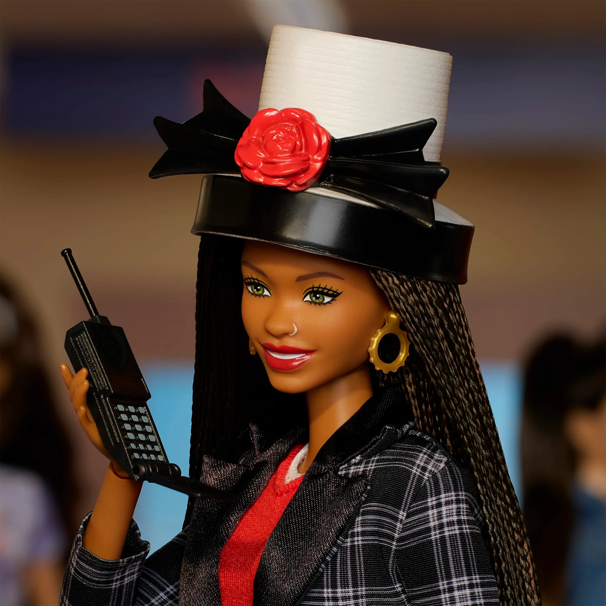 Barbie Signature Clueless Dionne Collector Doll With Black-And-White Plaid Suit & Accessories - Image 2