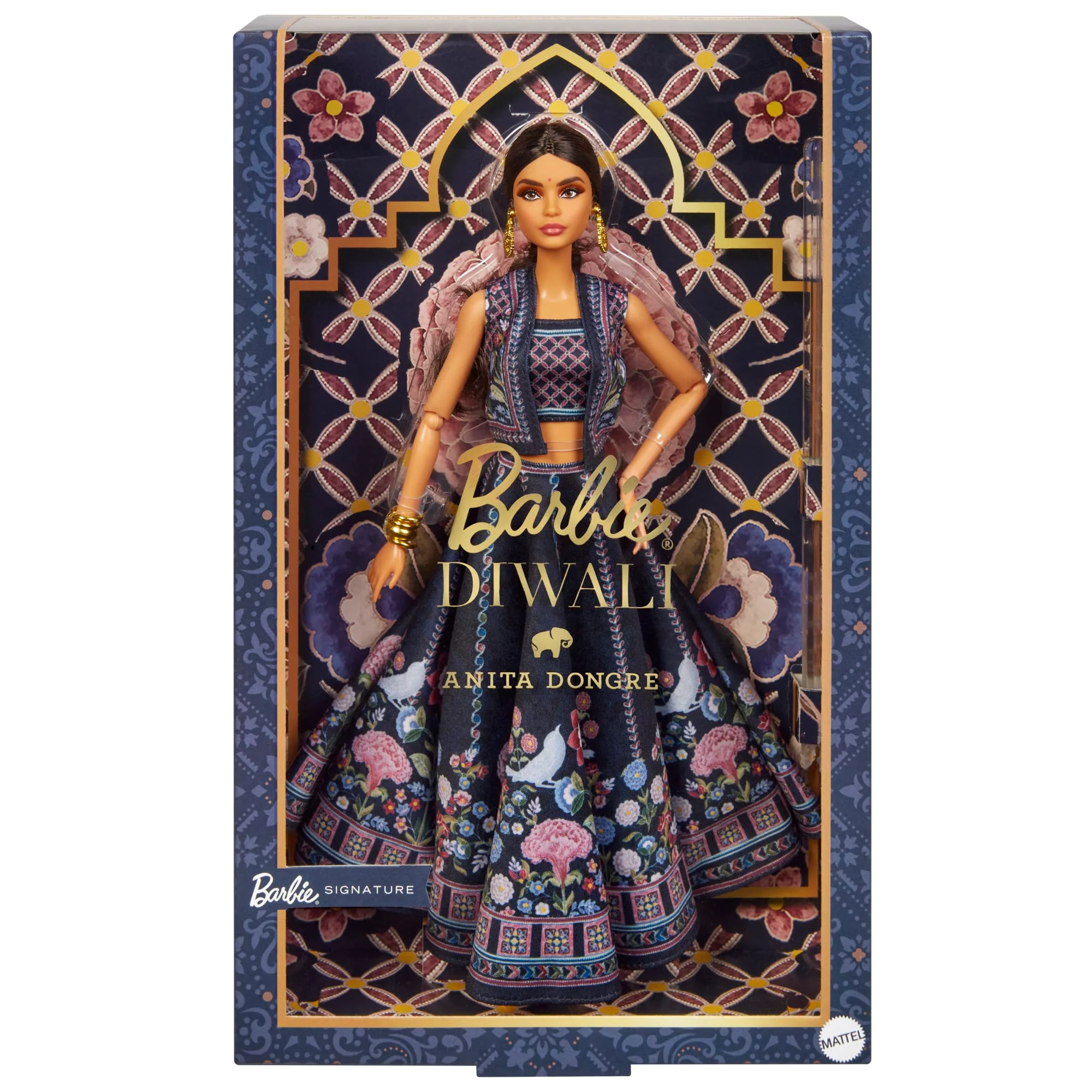 Barbie Signature Diwali Doll By Anita Dongre Wearing Festival Of Lights Look, Holiday Collectible - Image 6