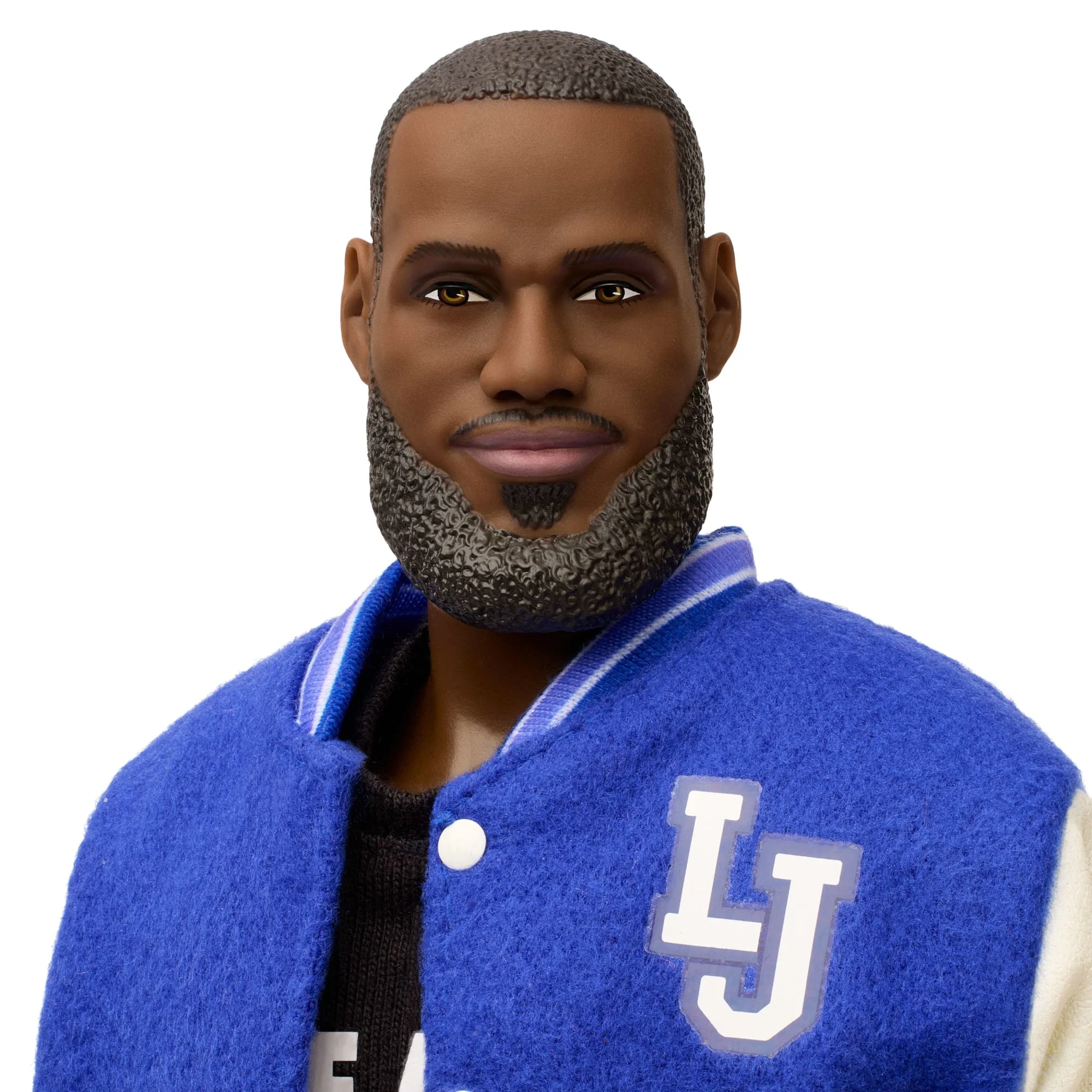 Barbie Signature Lebron James Kenbassadors Pop, Verzamelpop in Outfit Met Collegejack En Accessoires - Image 2