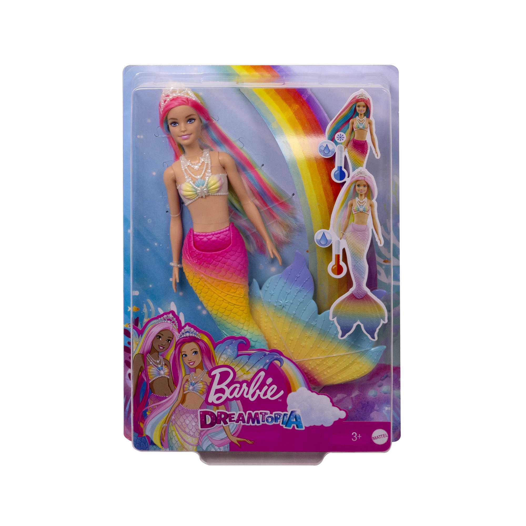 Barbie – Sirène Magique Arc-En-Ciel - Image 6