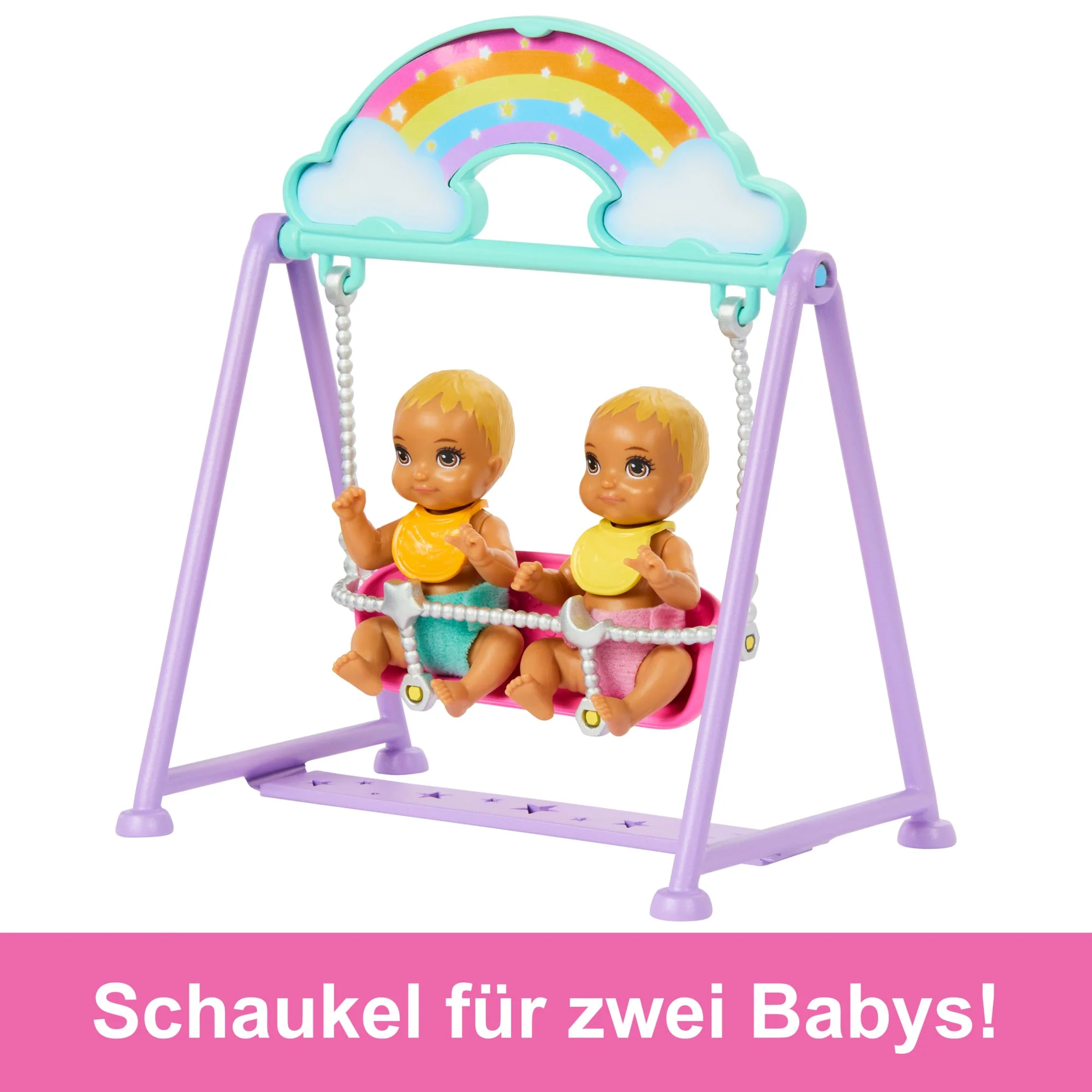 Barbie Skipper Babysitter-Puppe Mit Zwillings-Kinderzimmer-Spielset Und Zubehör - Image 2