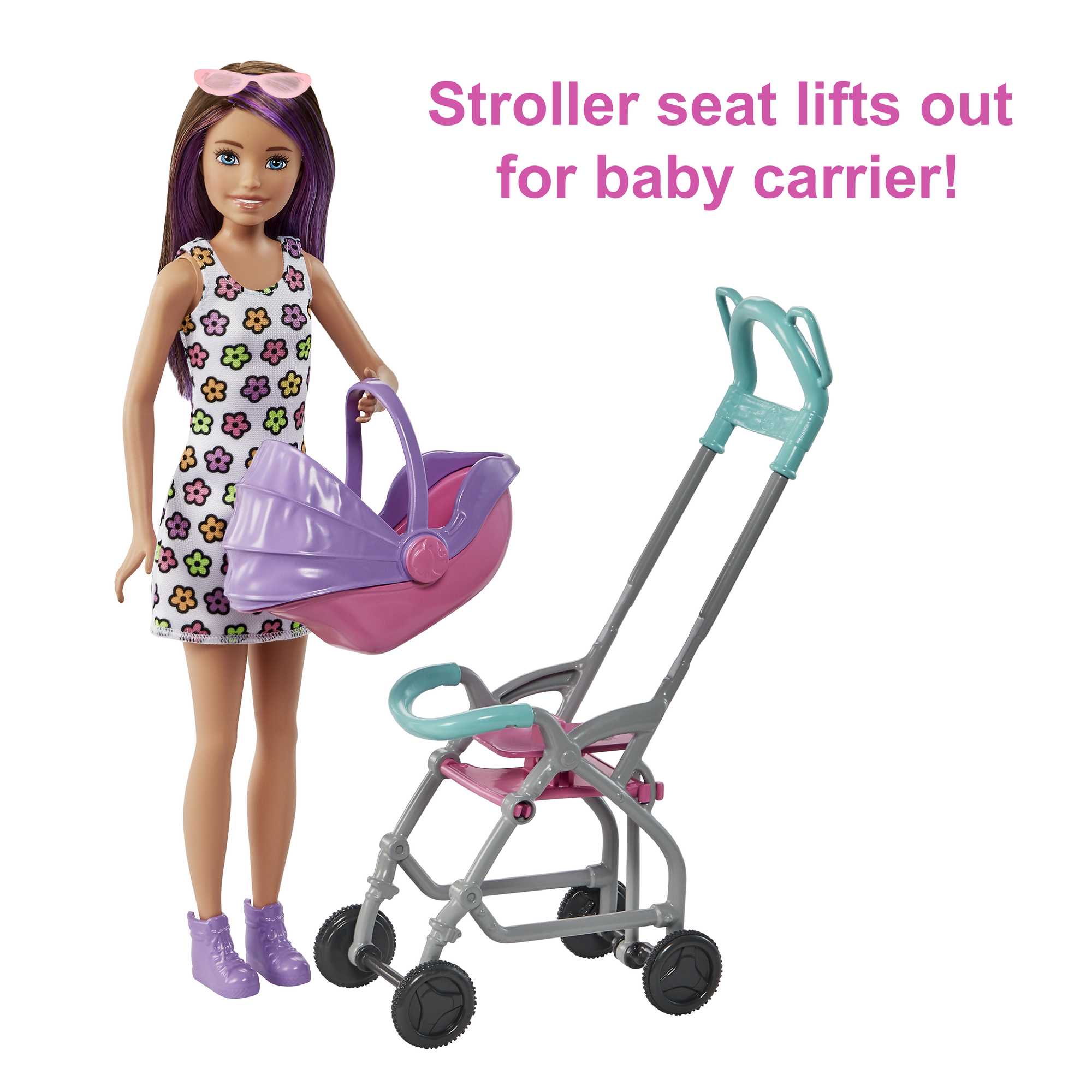 Barbie Skipper Babysitters Inc. Doll & Stroller Playset, For 3 Years & Up - Image 3