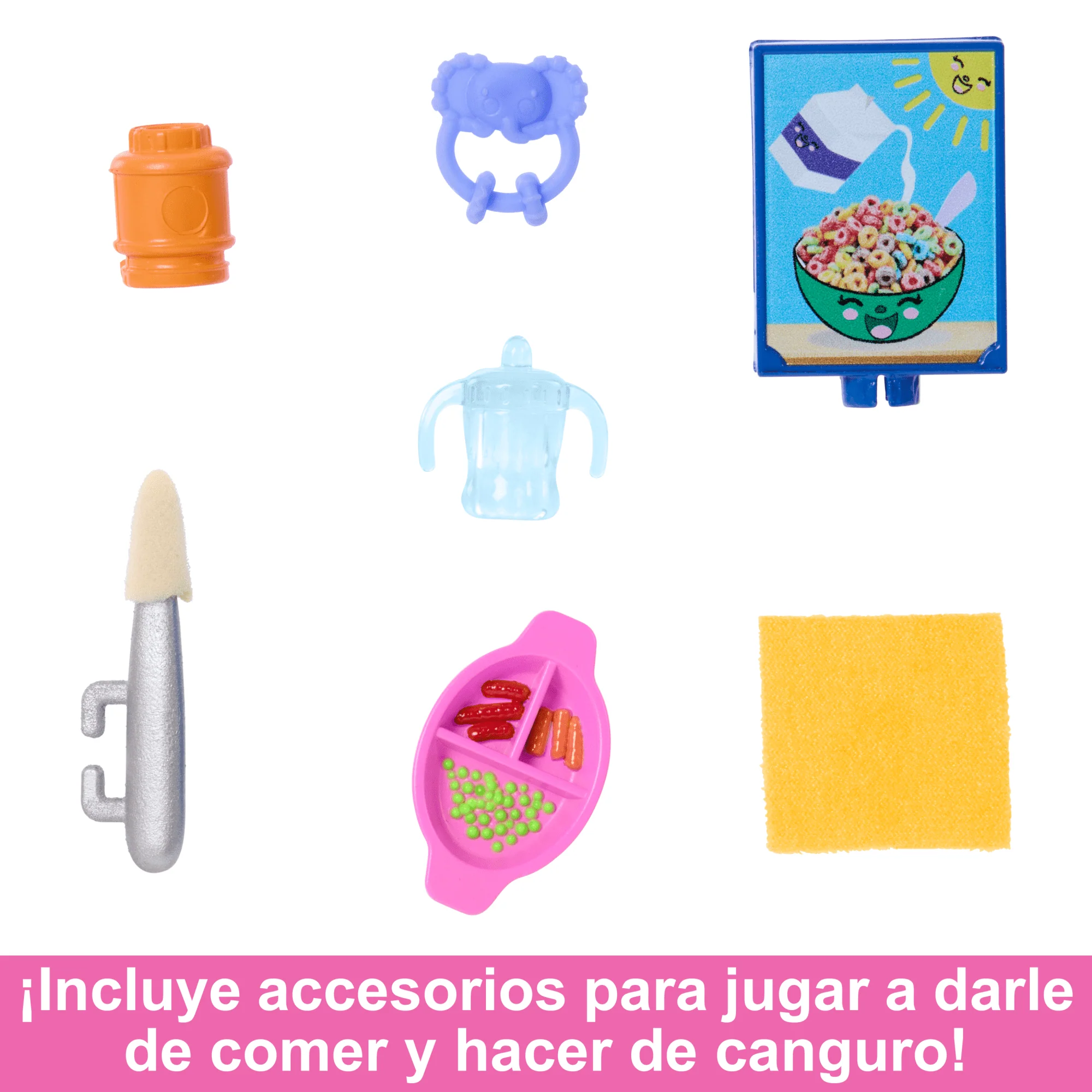 Barbie Muñeca Skipper Niñera Con Trona, Bebé Y Accesorios - Image 5