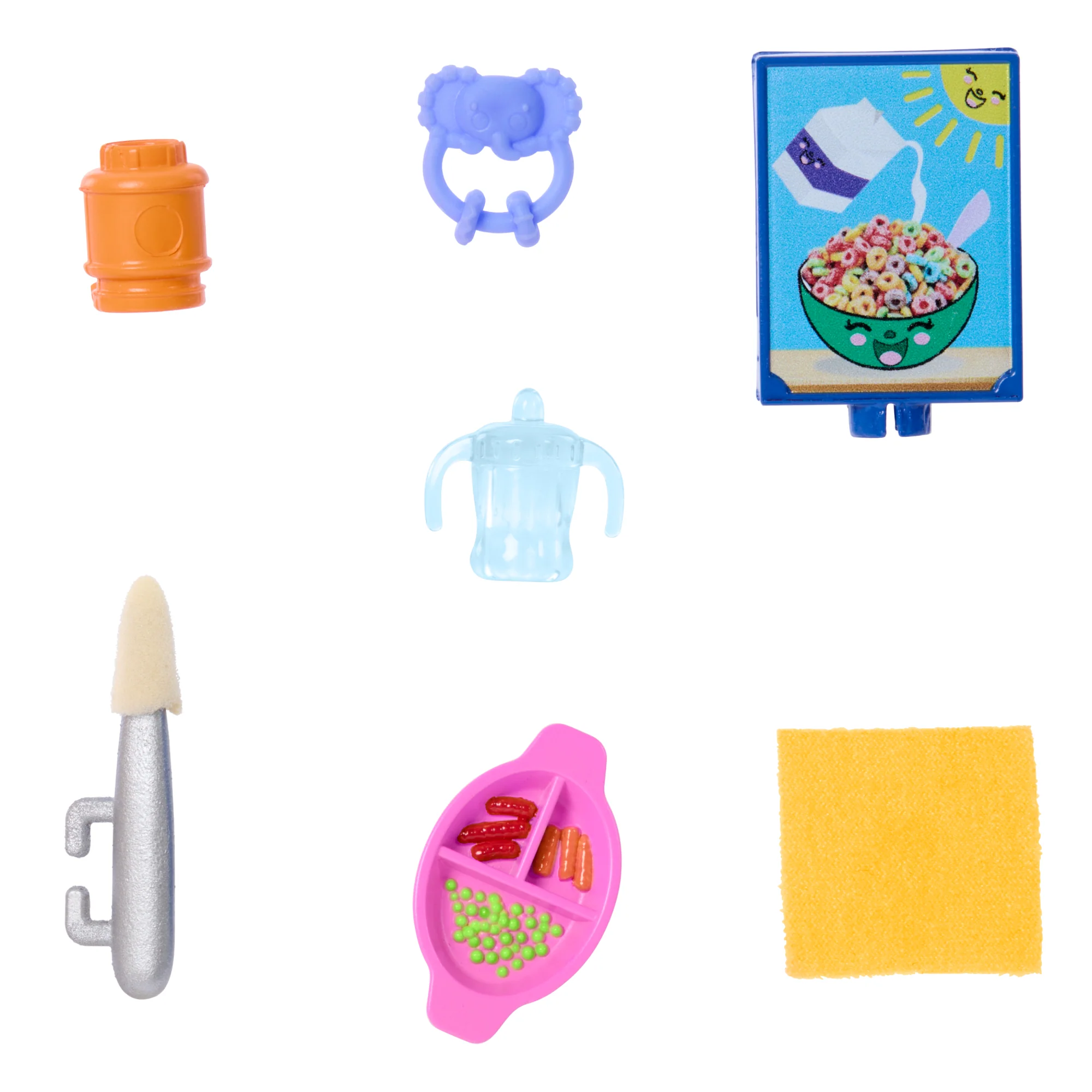 Barbie Skipper Babysitters Inc Speelset, Inclusief Pop, Baby En Maaltijdaccessoires, 10-Delige Set - Image 5