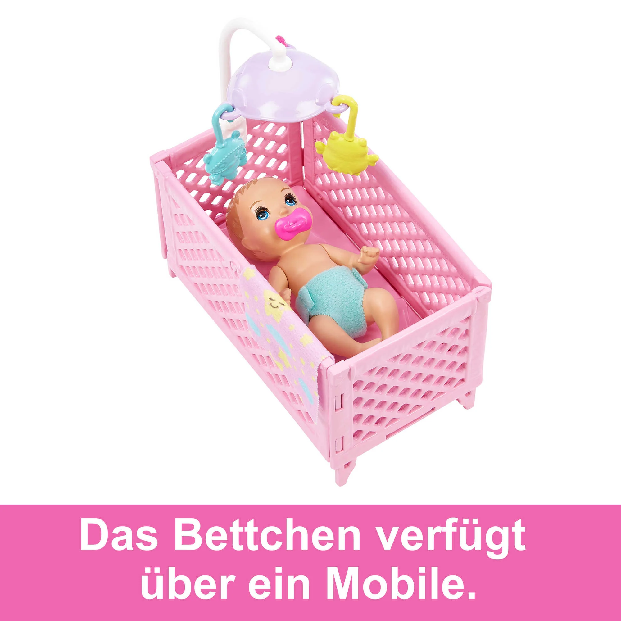 Barbie-Puppen Und Zubehörteile, Skipper Babysitter-Spielset Mit Gitterbett - Image 4
