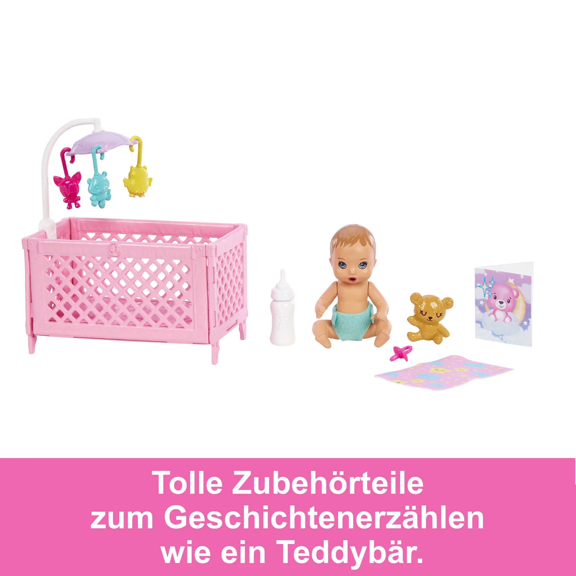 Barbie-Puppen Und Zubehörteile, Skipper Babysitter-Spielset Mit Gitterbett - Image 5