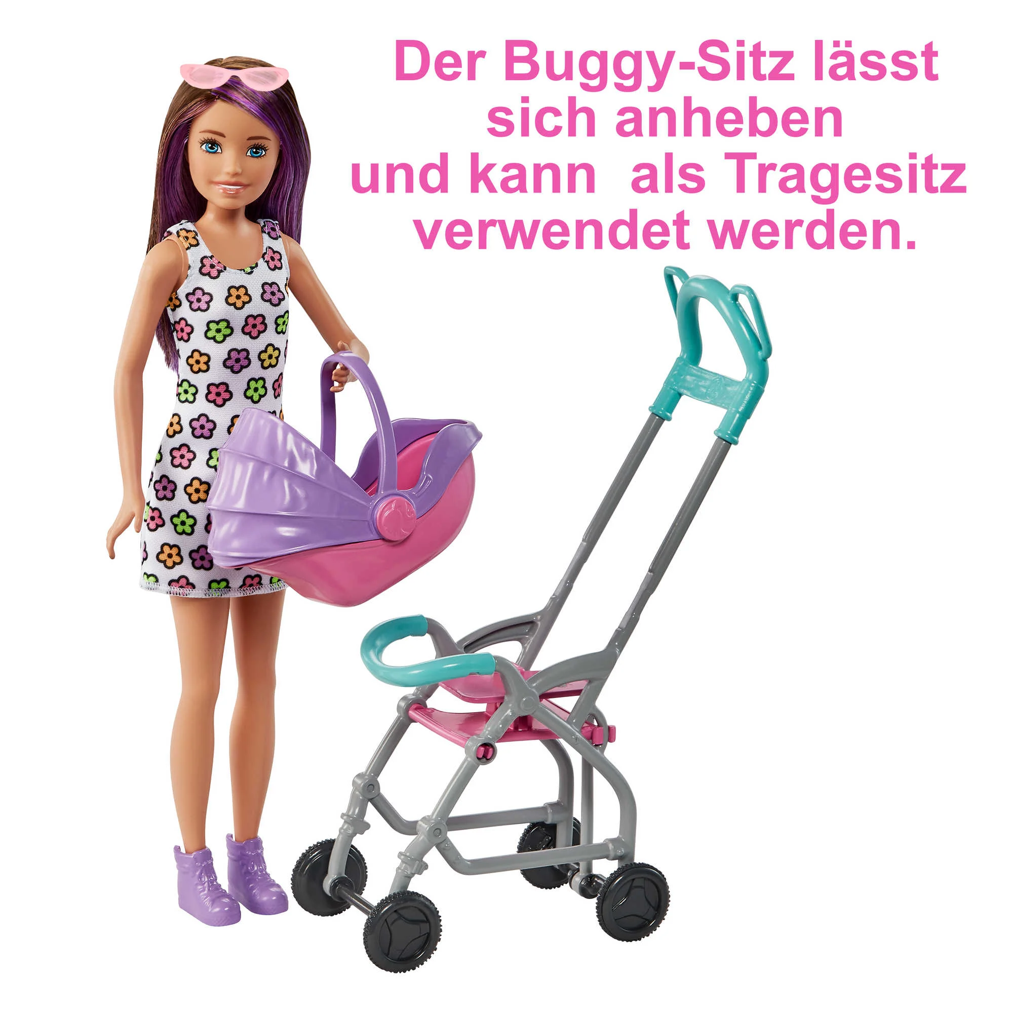 Barbie „Skipper Babysitters Inc.“-Puppe Und Kinderwagen-Spielset, Für Kinder Ab 3 Jahren - Image 4