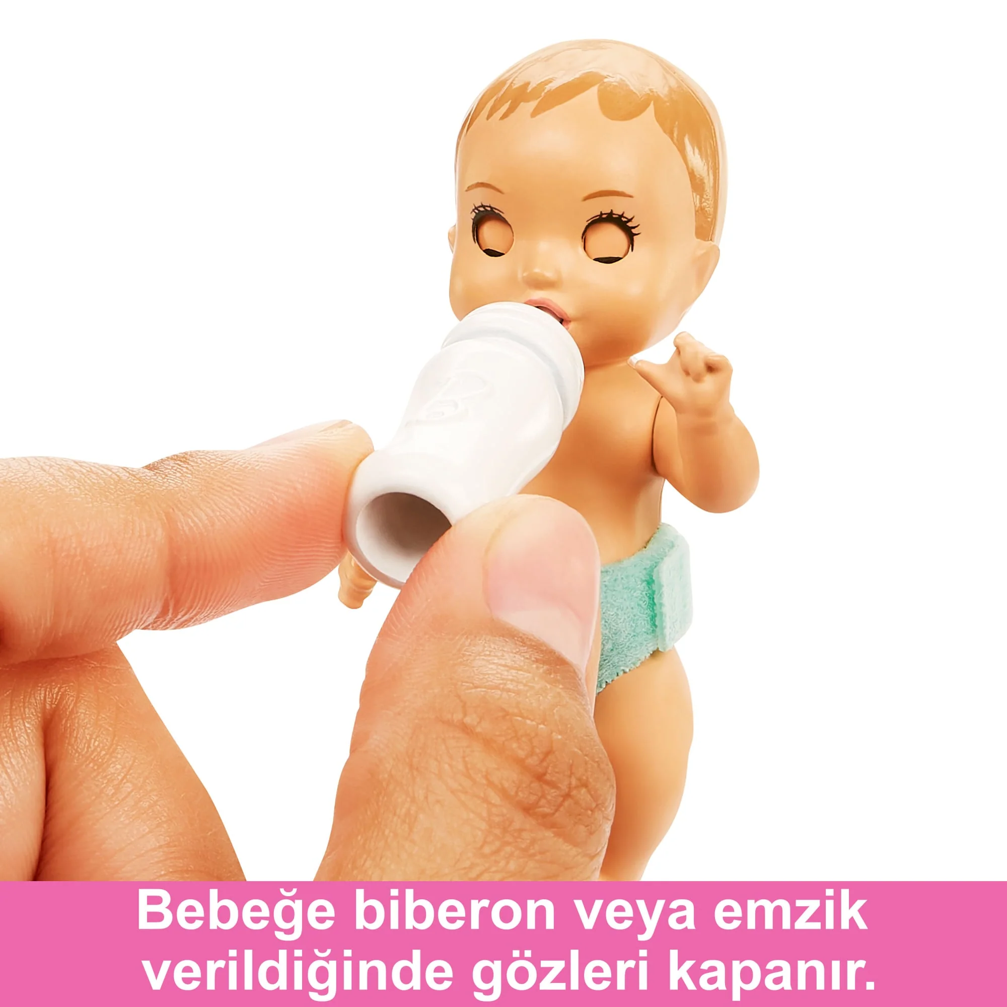 Barbie Skipper Bebek Bakıcısı Oyun Seti, Skipper Bebek, Uykulu Bebek Figürü, Beşik Ve Aksesuarlar - Image 3