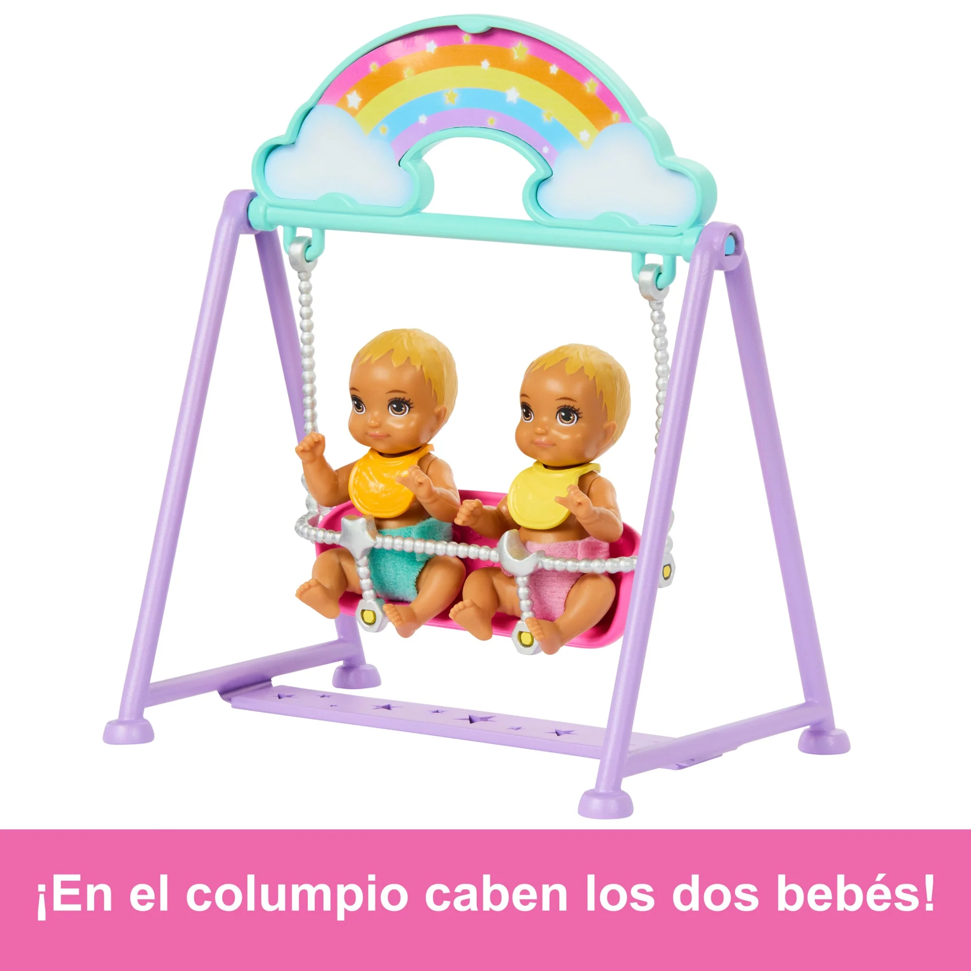 Barbie Skipper Canguro Con Conjunto De Juego De Gemelos Y Accesorios - Image 3