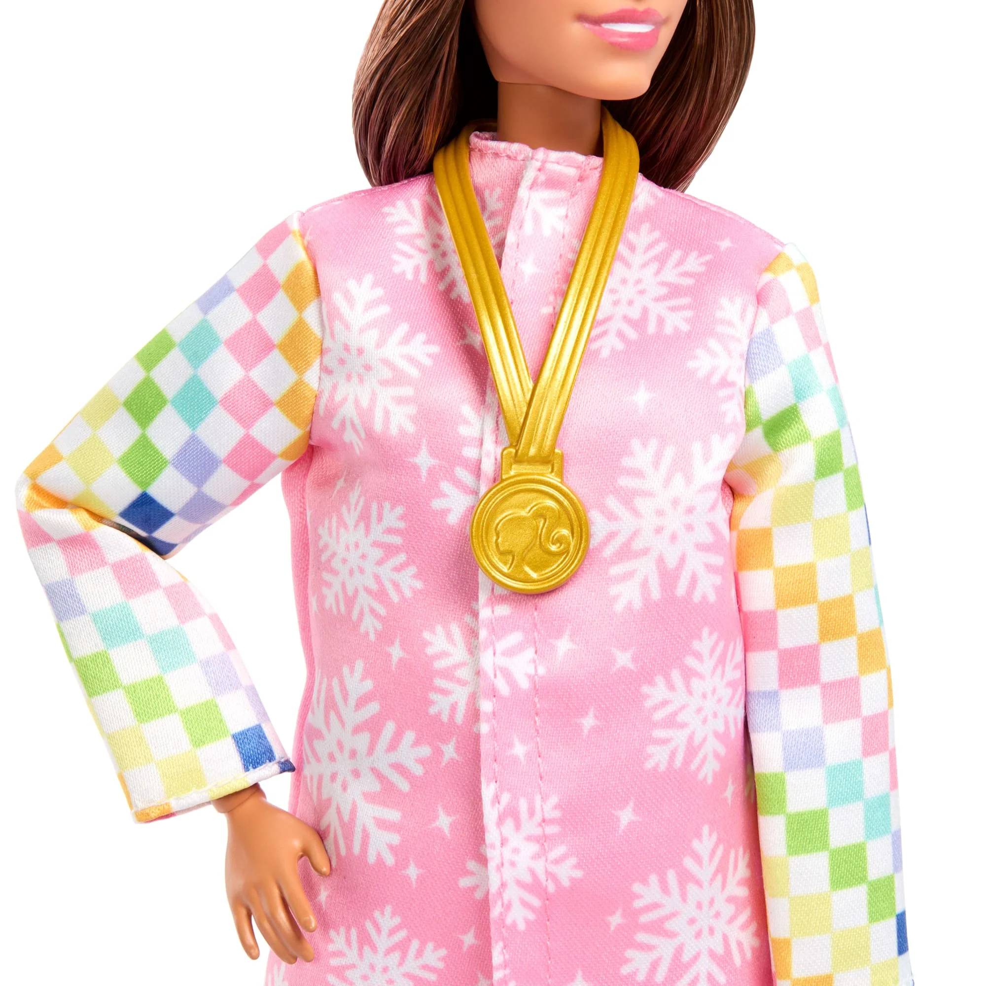 Barbie Beroepen Snowboarder Pop in Een Roze Jas Met Meer Dan 10 Accessoires, Waaronder Een Snowboard Dat Van Kleur Verandert - Image 4