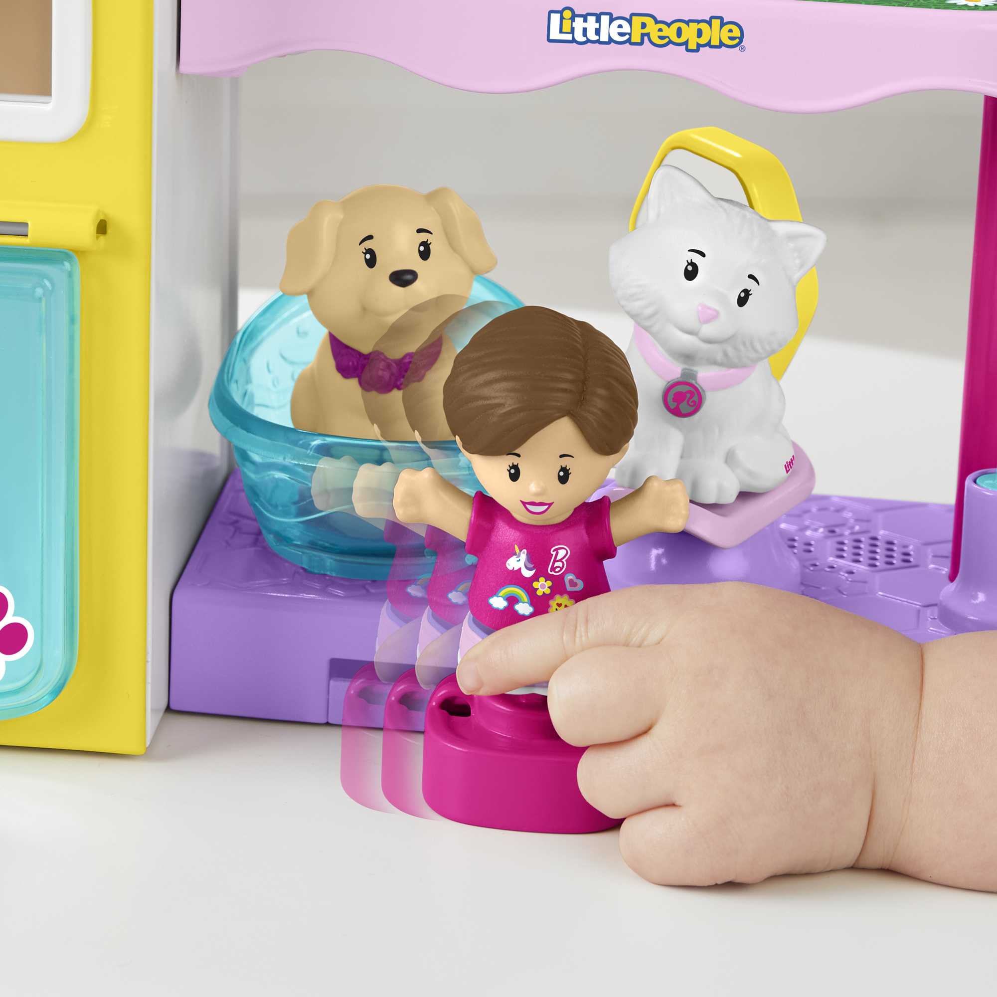 Barbie Spelen En Verzorgen Dierenspa Van Little People - Image 3