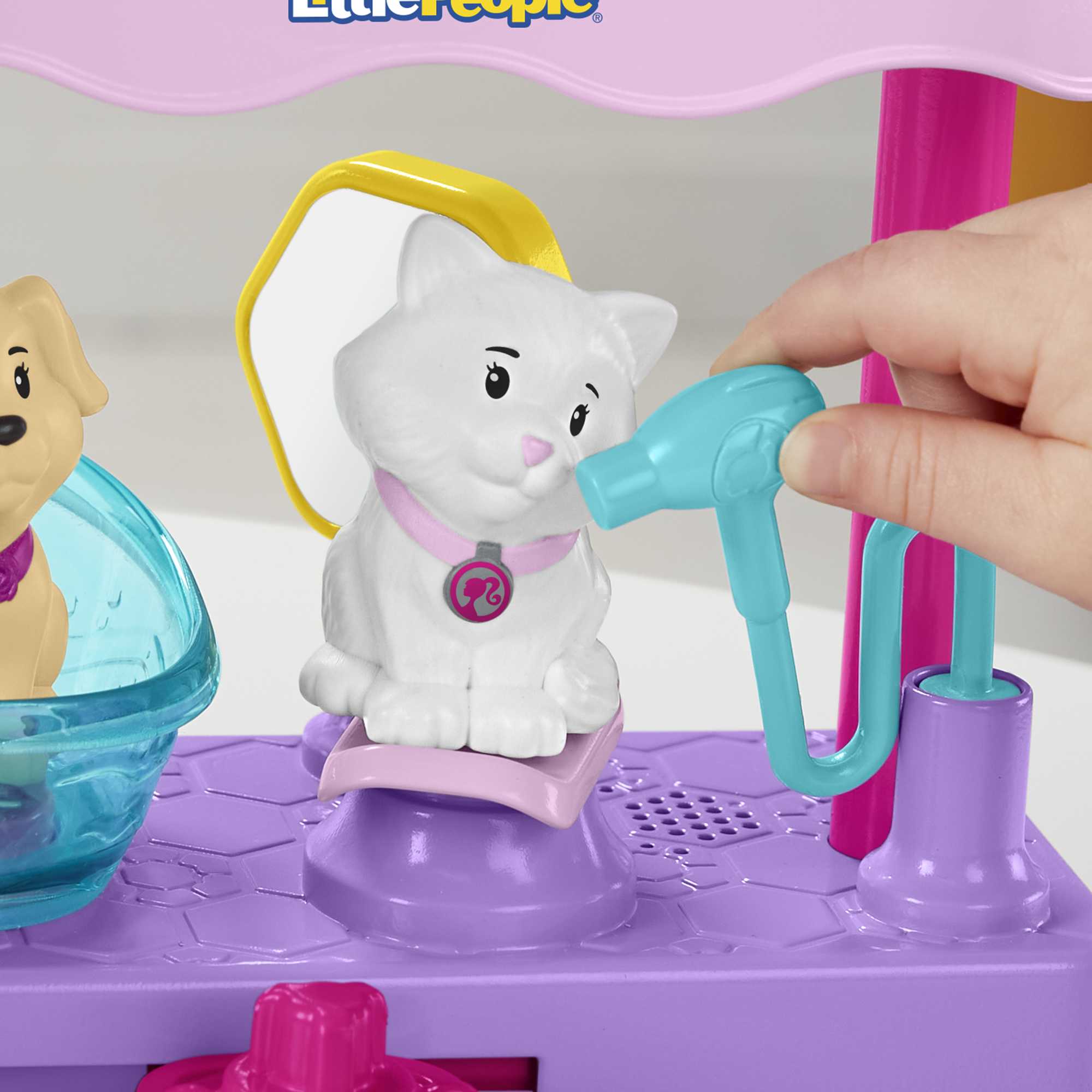 Barbie Spelen En Verzorgen Dierenspa Van Little People - Image 4