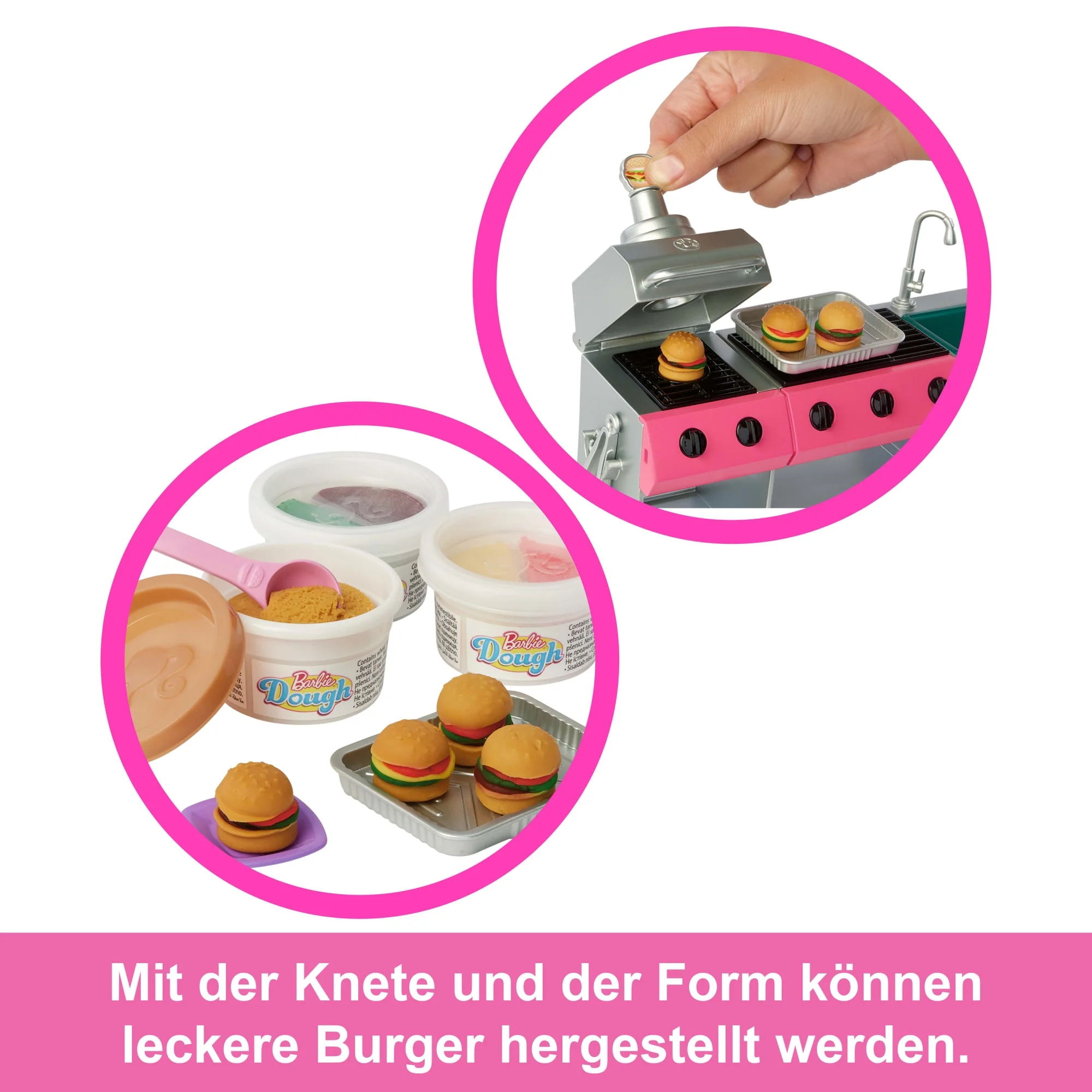 Barbie Super Abenteuer-Camper Spielset Mit Dachzelt, Grill Mit Farbwechseleffekt Und Über 60 Zubehörteilen - Image 4