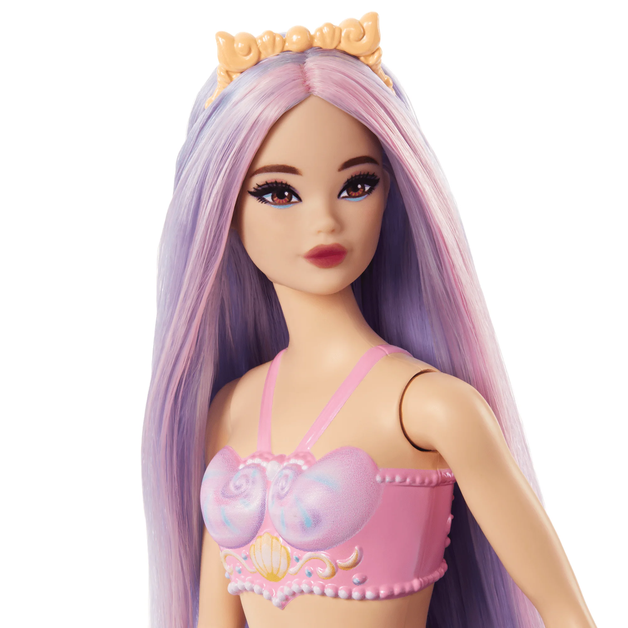 Barbie Syrenka Lalka Fioletowy Ogon - Image 2
