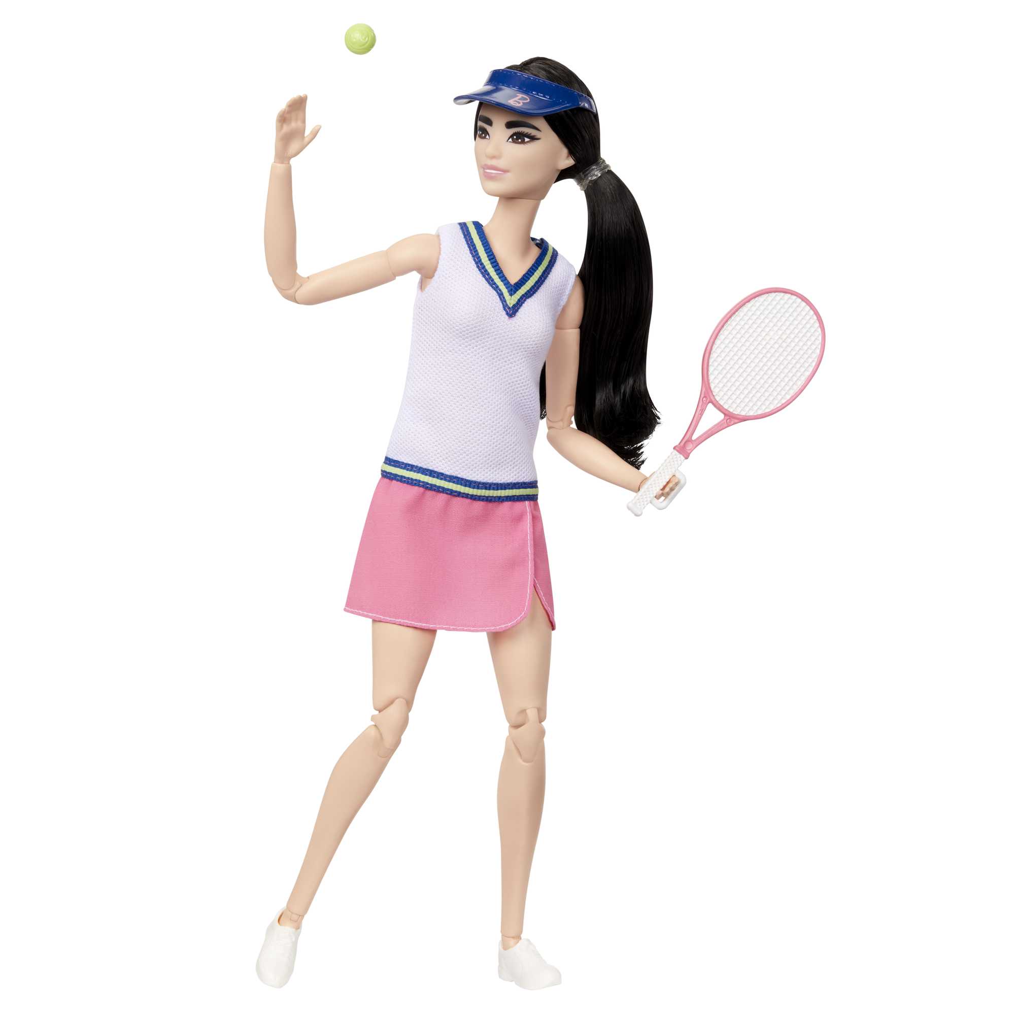 Barbie Tenisçi Bebek Ve Aksesuarları, Raketi Ve Topuyla Tenisçi Kariyer Bebeği - Image 3