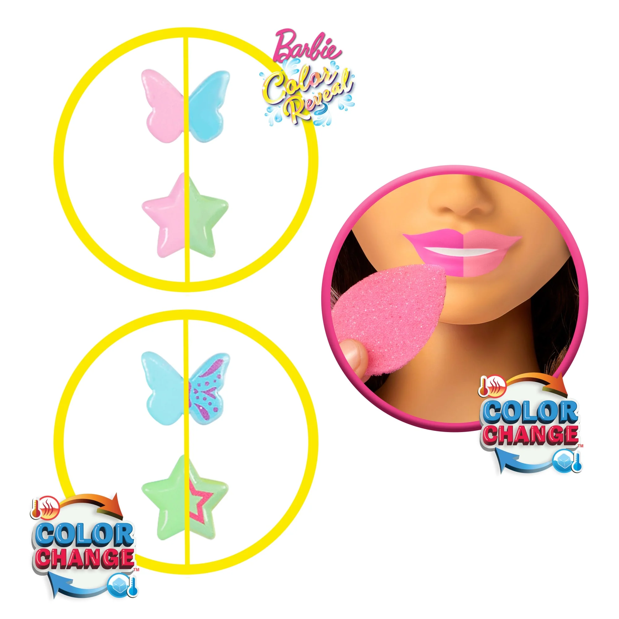 Barbie-Tête À Coiffer Color Reveal-Chevelure Brun Foncé Et Accessoires - Image 3