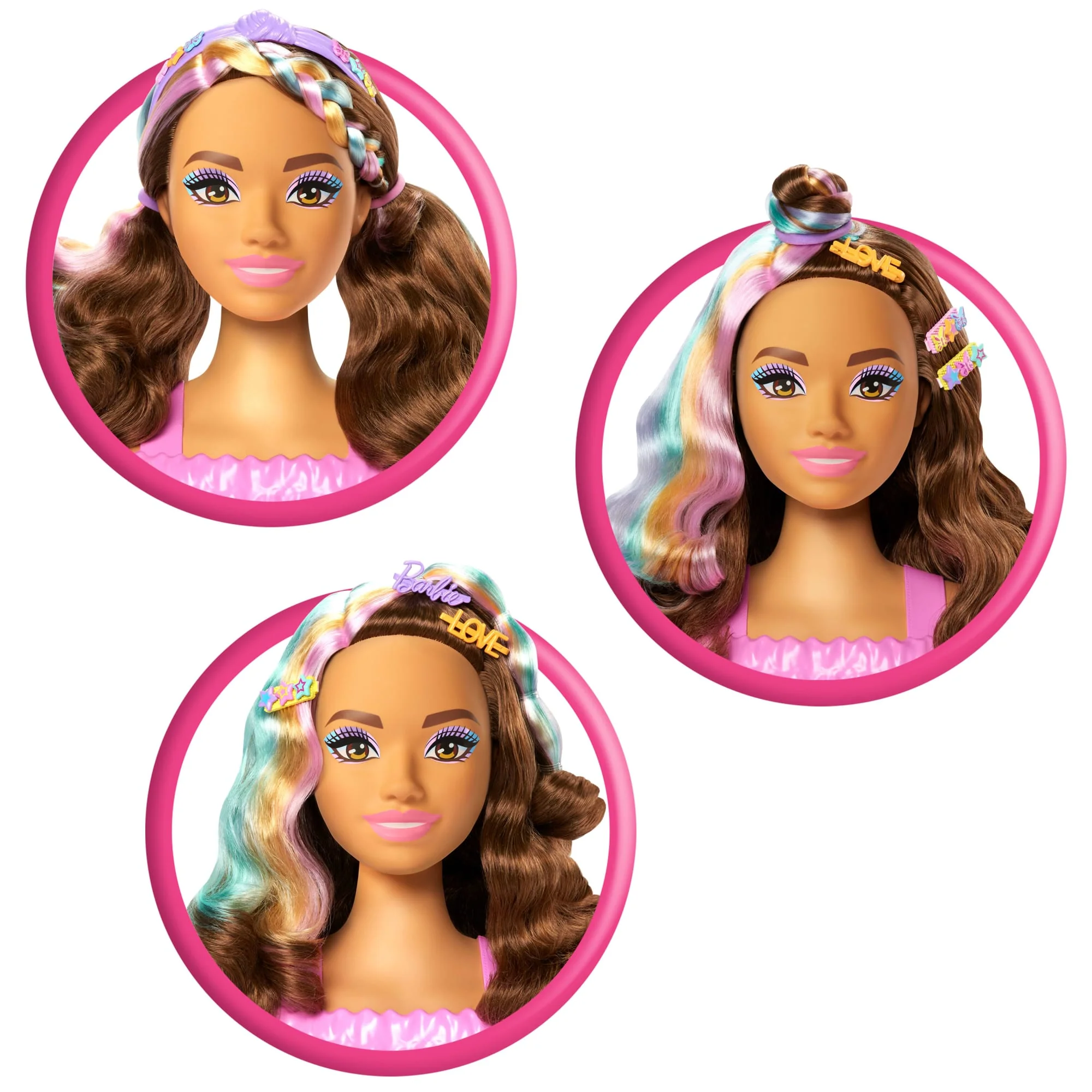 Barbie-Tête À Coiffer Color Reveal-Chevelure Brun Foncé Et Accessoires - Image 4