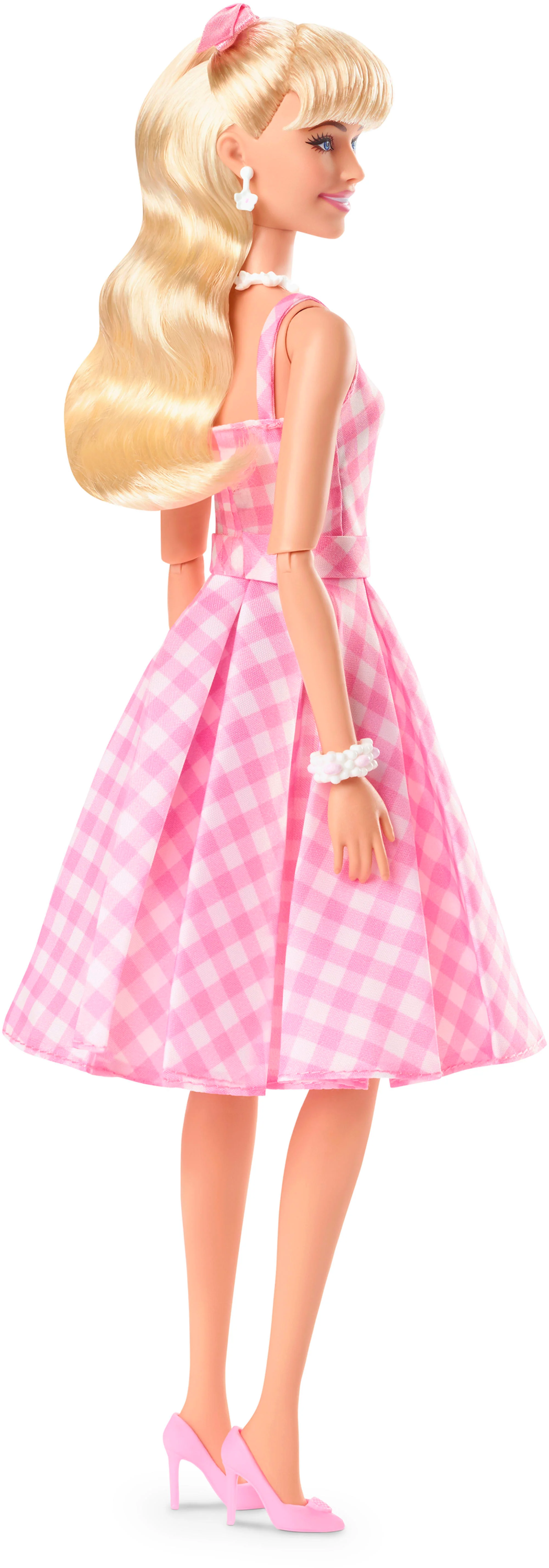 Barbie The Movie Collectible Doll, Margot Robbie As Barbie in Pink Gingham Dress - Image 5