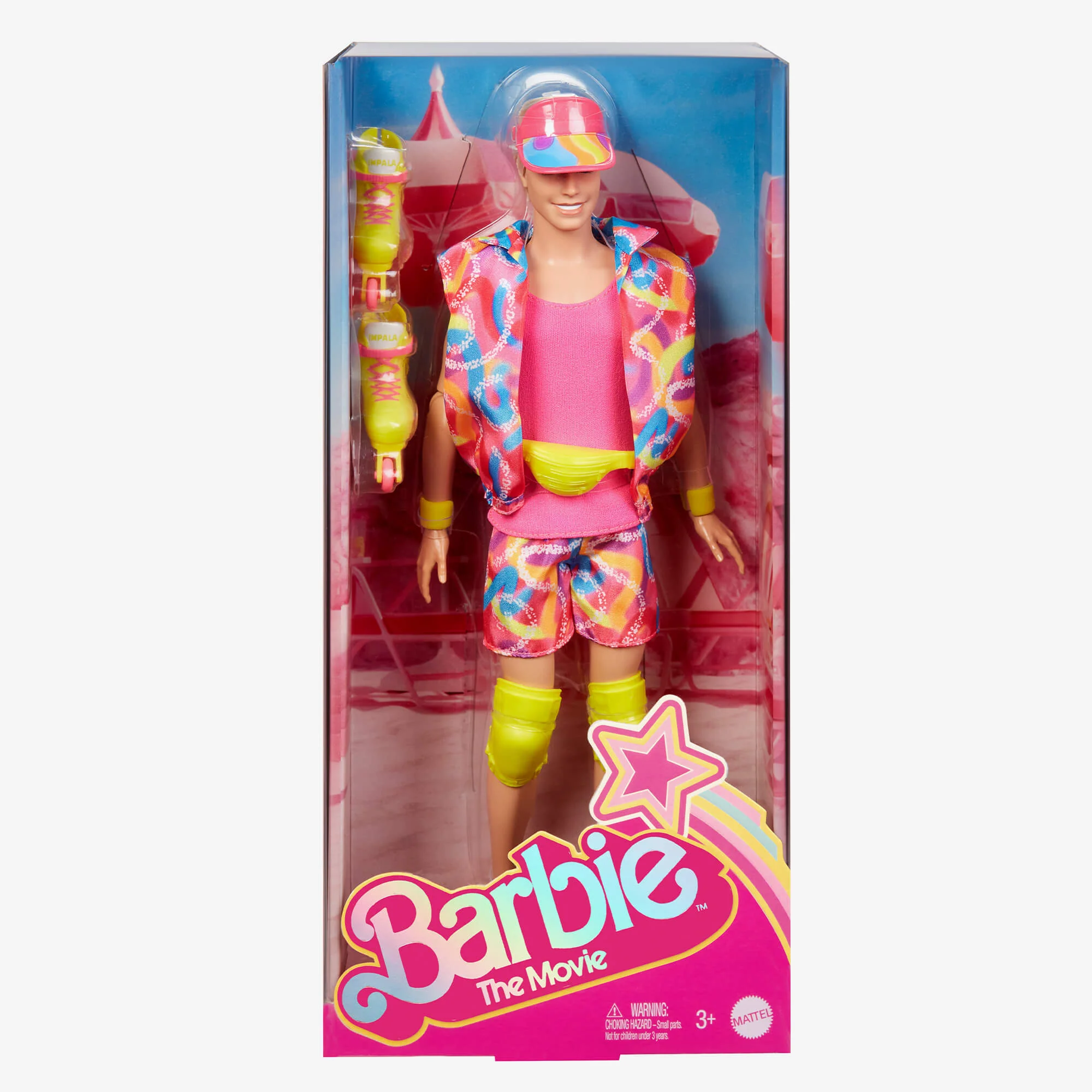 Barbie Le Film Poupée Ken Du Film Poupée Ken De Collection Portant Une Tenue De Patinage Rétro Et Des Rollers - Image 15