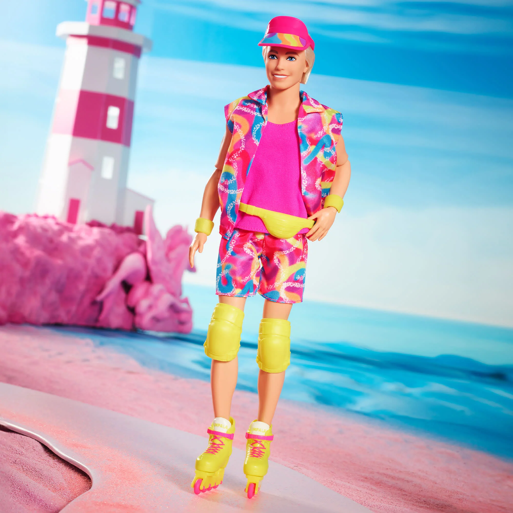 Barbie Le Film Poupée Ken Du Film Poupée Ken De Collection Portant Une Tenue De Patinage Rétro Et Des Rollers - Image 9
