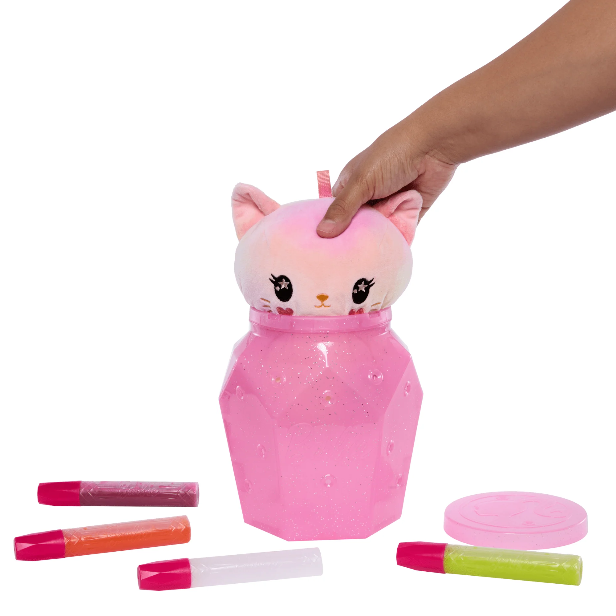 Peluches De Barbie Tie-Dye Reveal, Animal De Peluche De 17,7Cm Con Tela Lavable - Image 4
