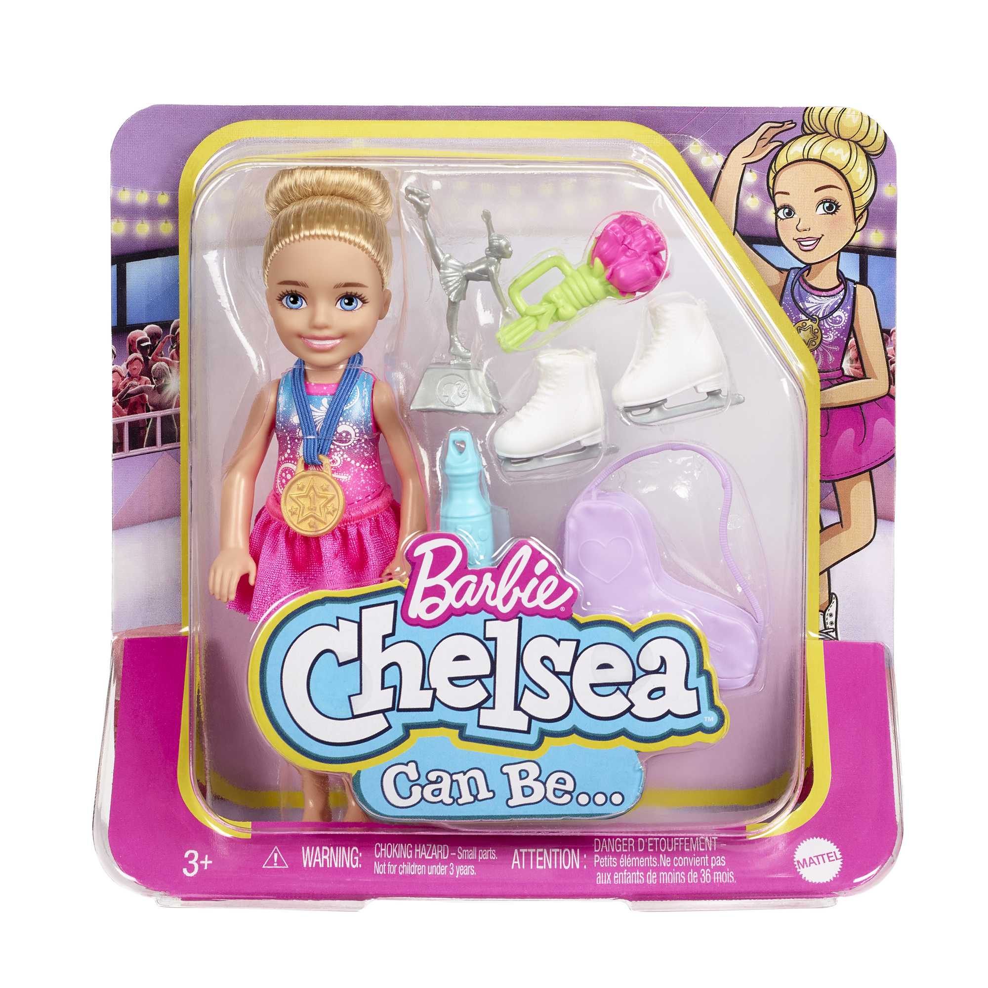Barbie Toys, Chelsea Doll and Accessories, Can Be Career-Themed Small Dolls - Image 6