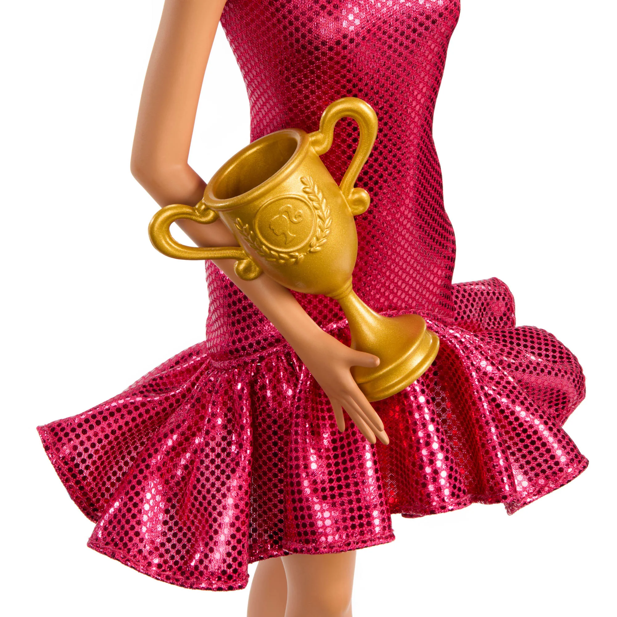 Barbie Turniertänzerin-Modepuppe Mit Braunem Haar Und Tanzpokal-Zubehör - Image 3