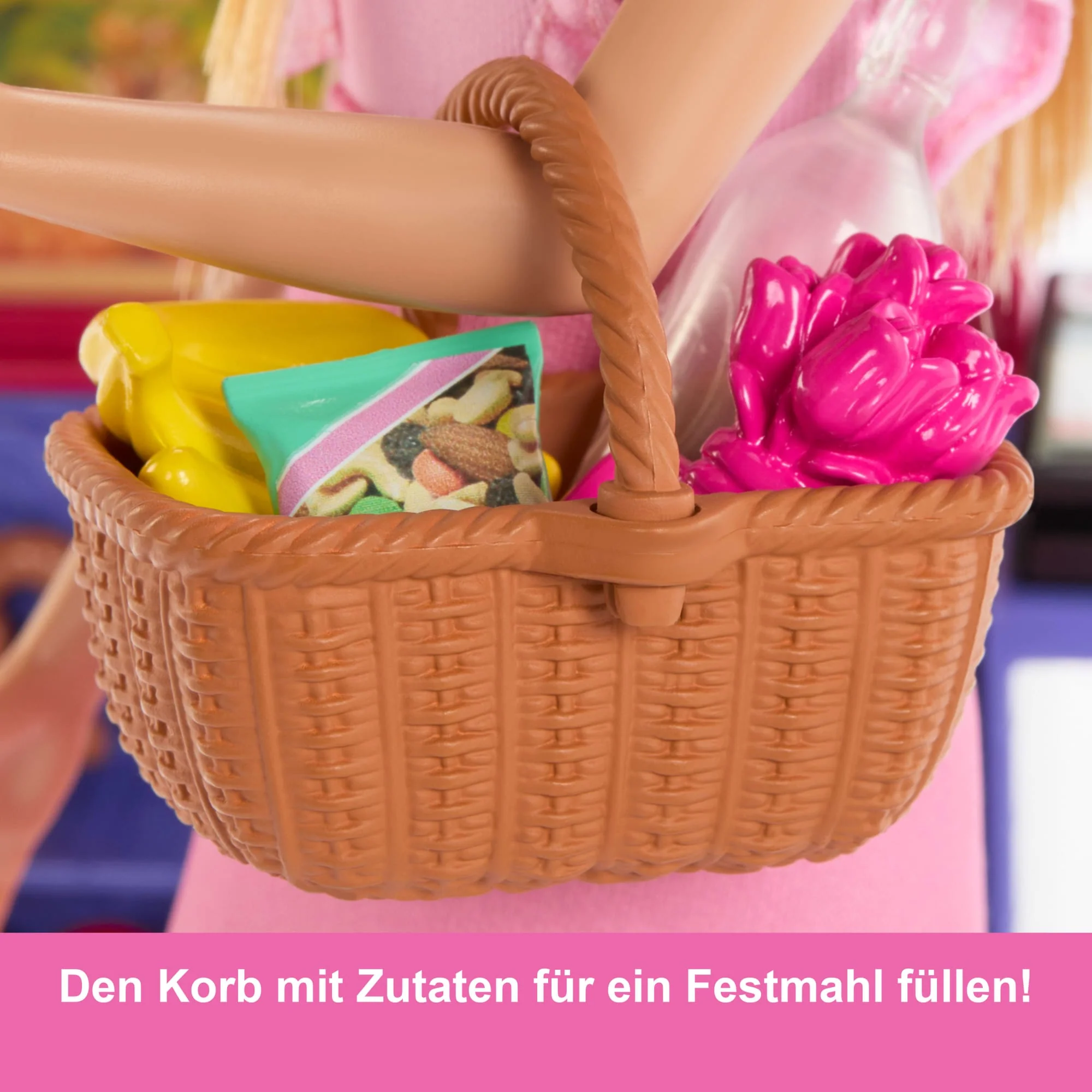 Barbie Und Teresa Rezept Für Freundschaft Malibu Auf Dem Markt Puppen- Und Spielset Mit 11 Zubehörteilen - Image 4
